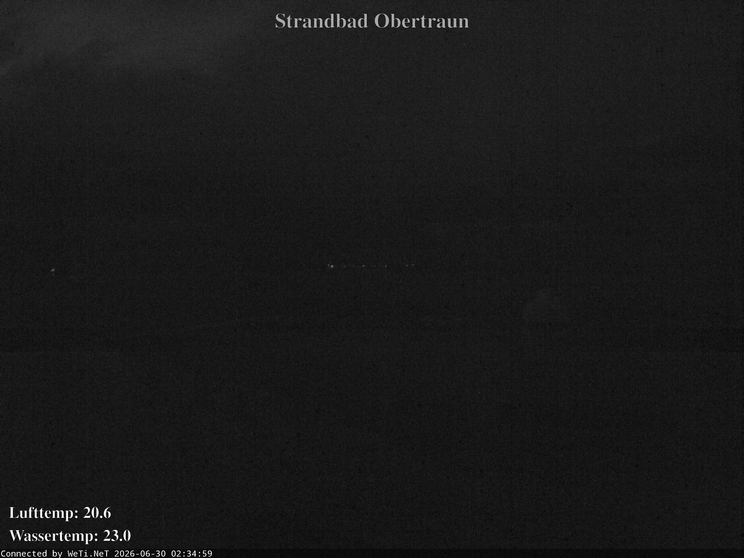 Archiv Foto Webcam Hallstätter See: Strandbad Obertraun
