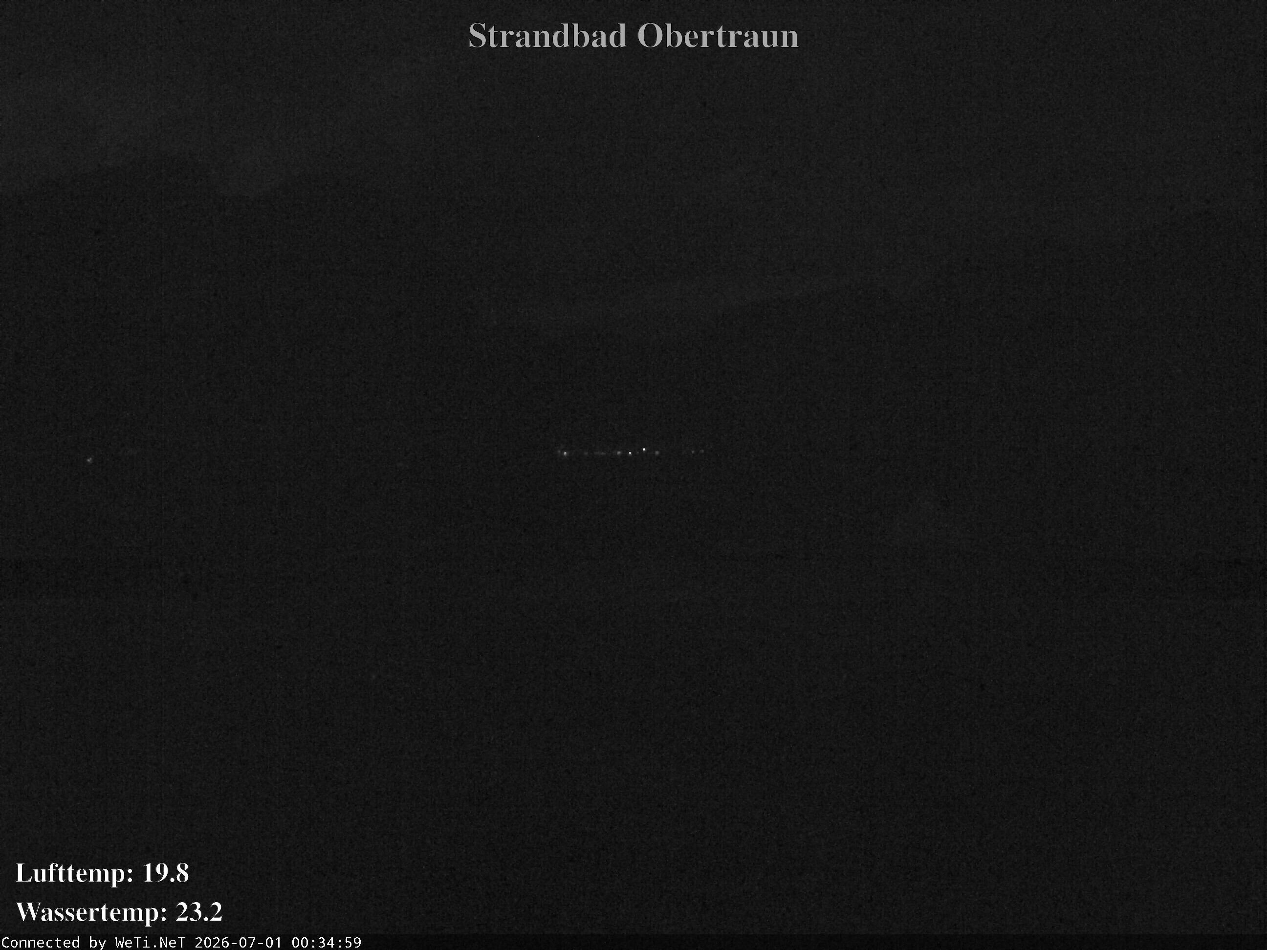 Archiv Foto Webcam Hallstätter See: Strandbad Obertraun
