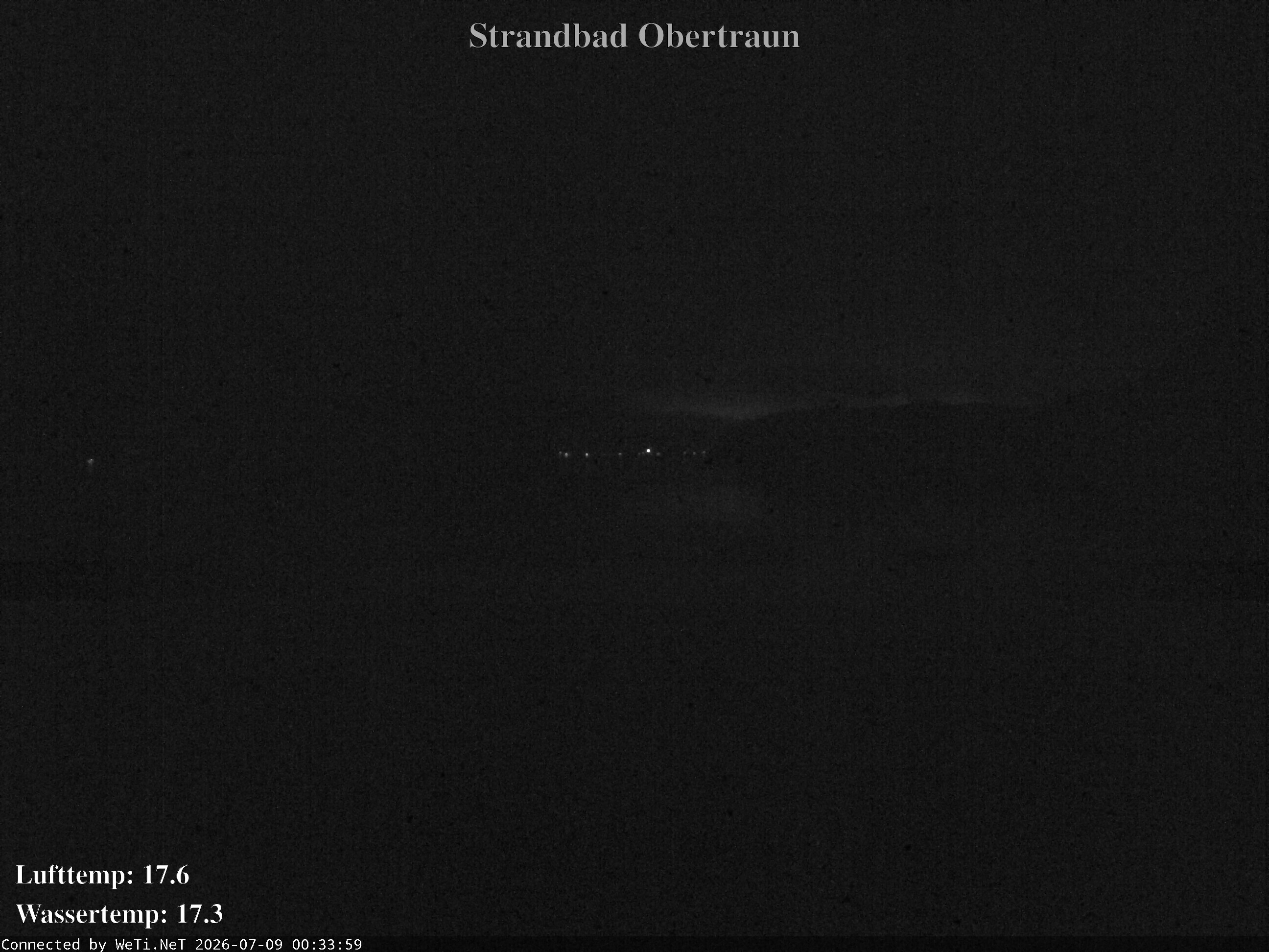 Archiv Foto Webcam Hallstätter See: Strandbad Obertraun