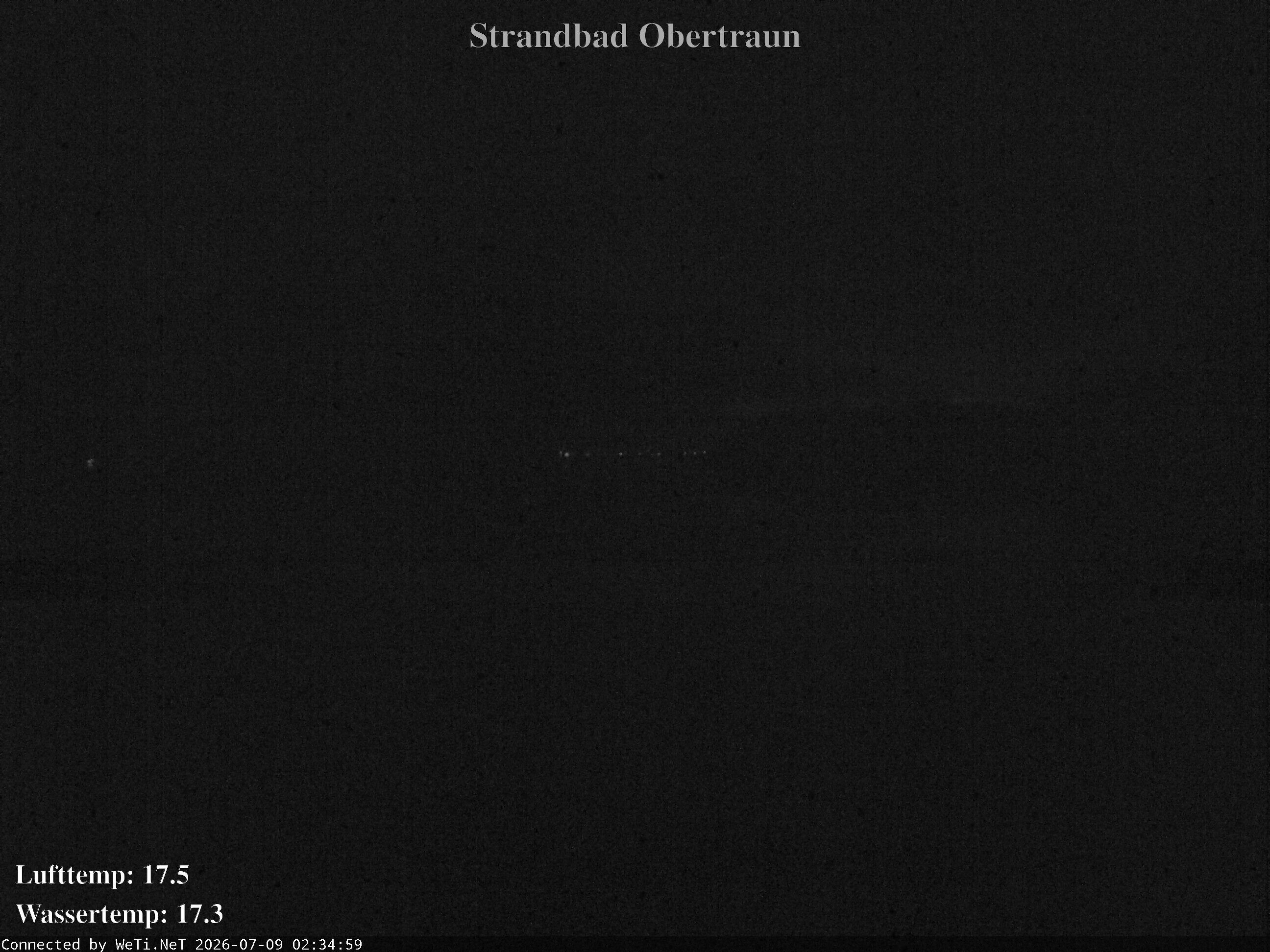 Archiv Foto Webcam Hallstätter See: Strandbad Obertraun