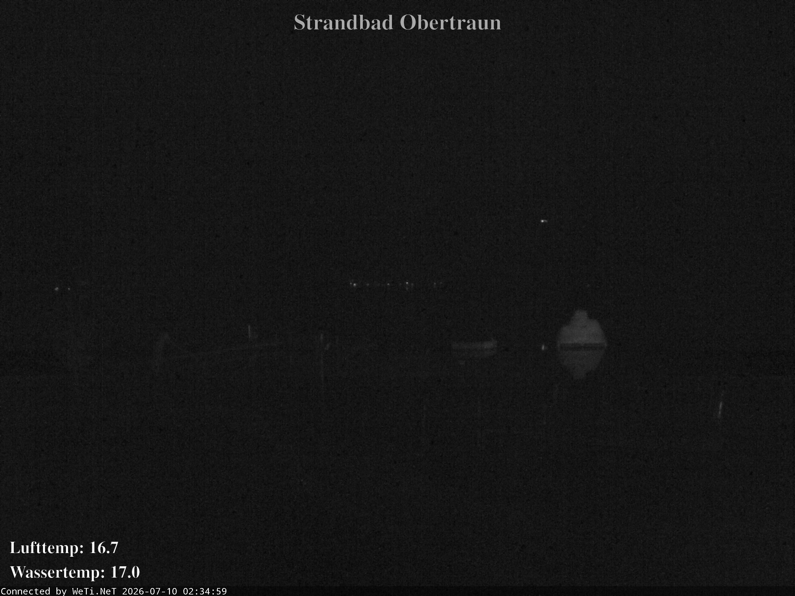Archiv Foto Webcam Hallstätter See: Strandbad Obertraun