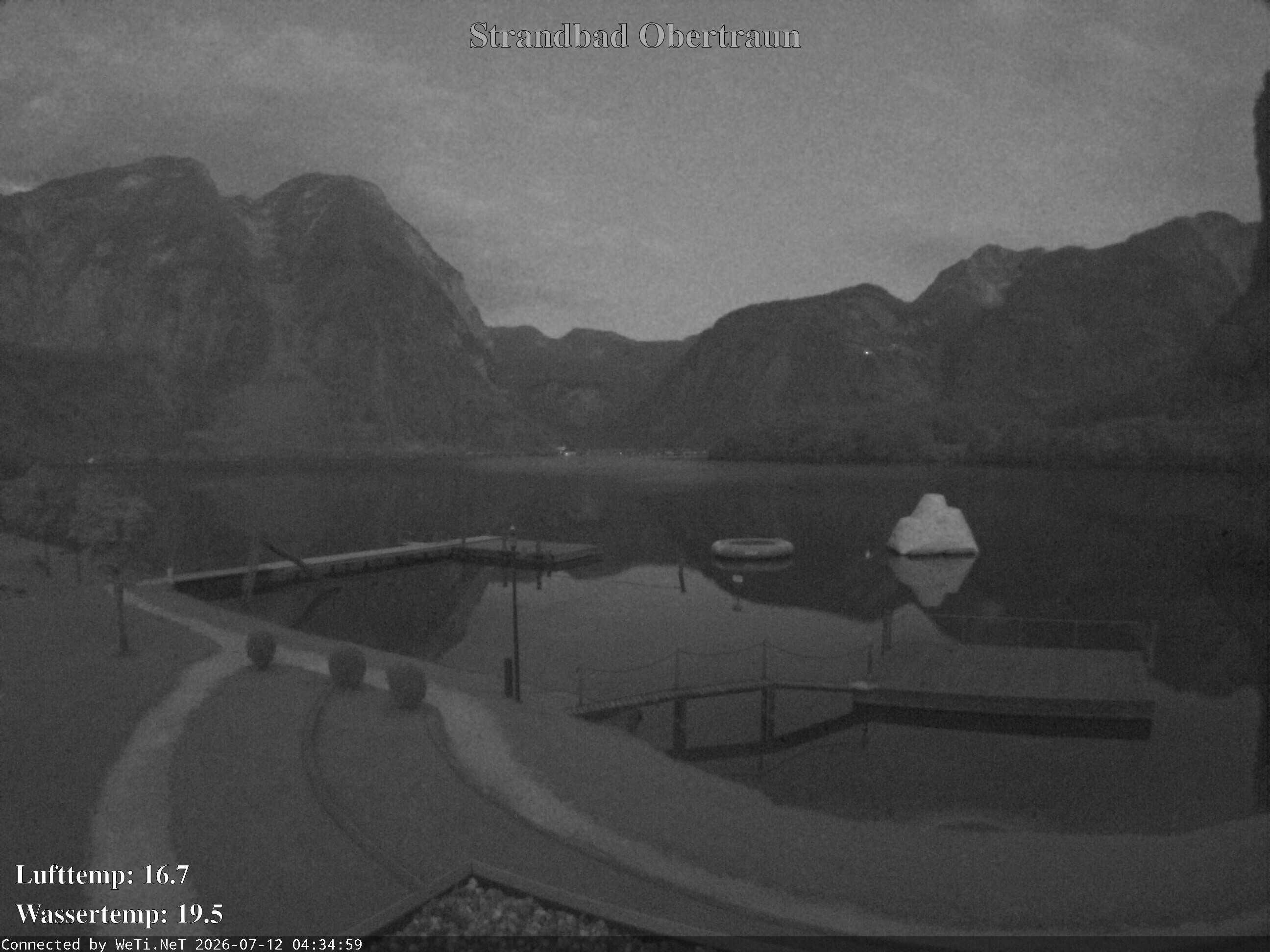 Archived image Webcam Obertraun Lido