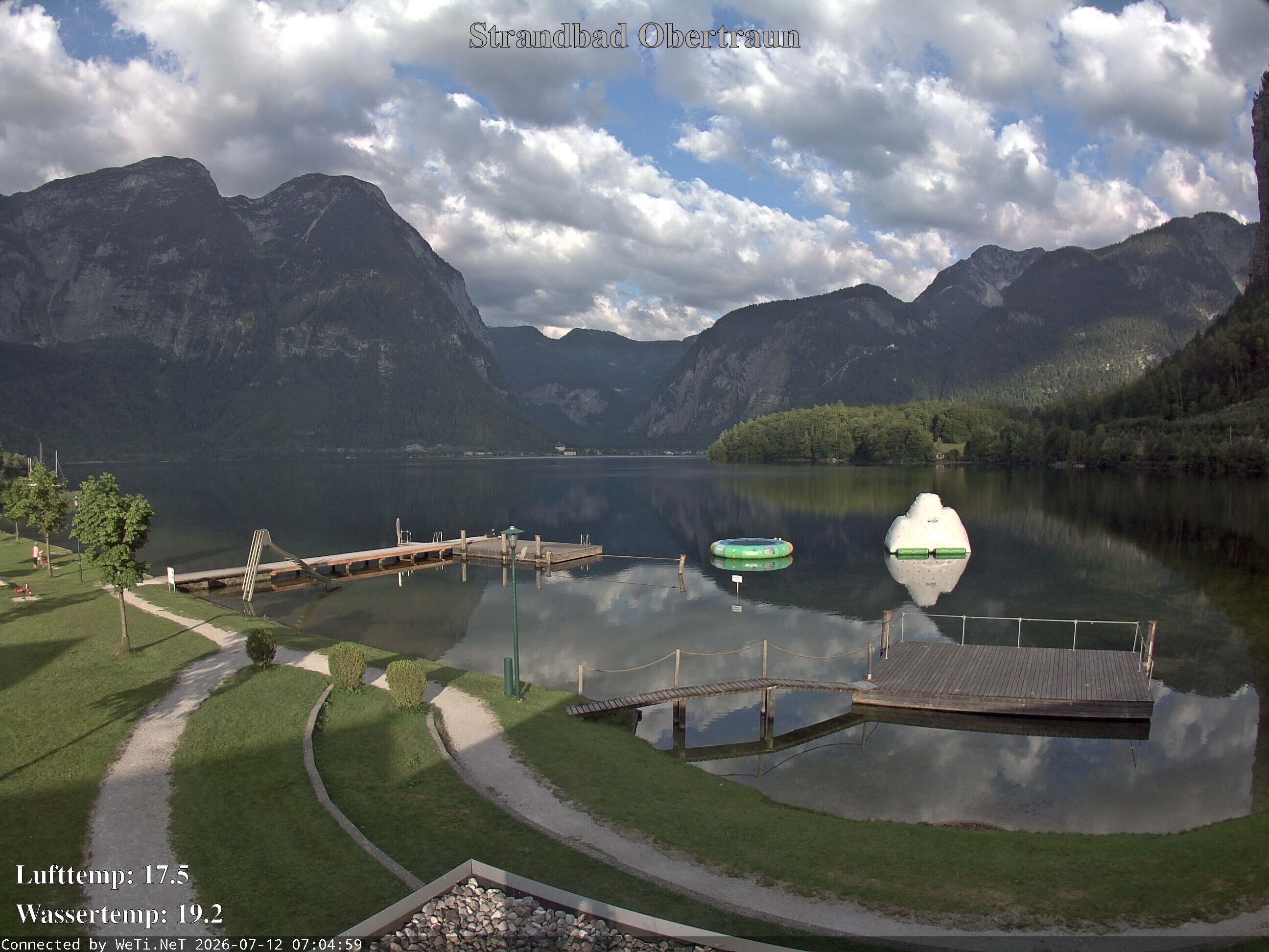 Archived image Webcam Obertraun Lido