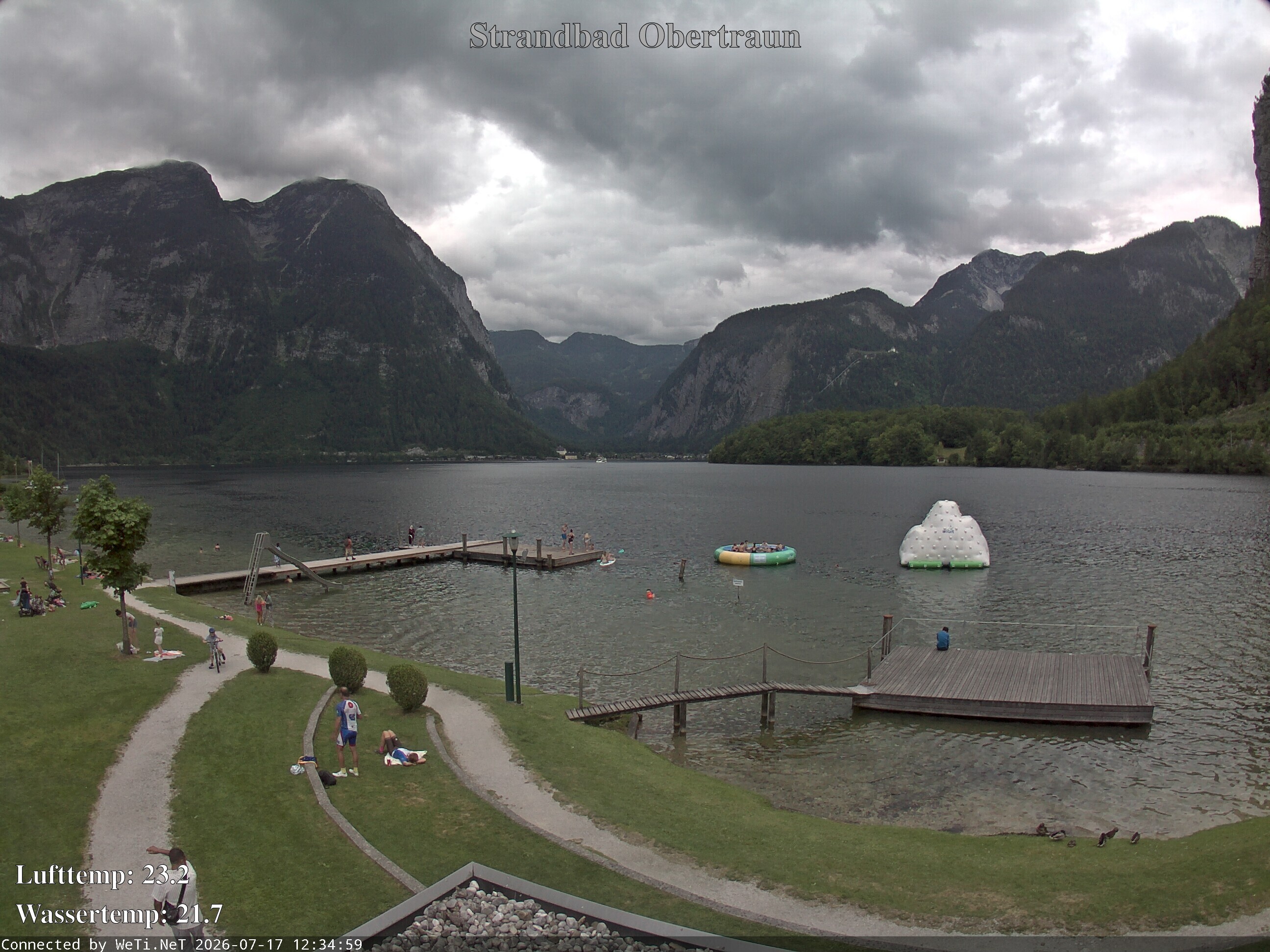Archived image Webcam Obertraun Lido