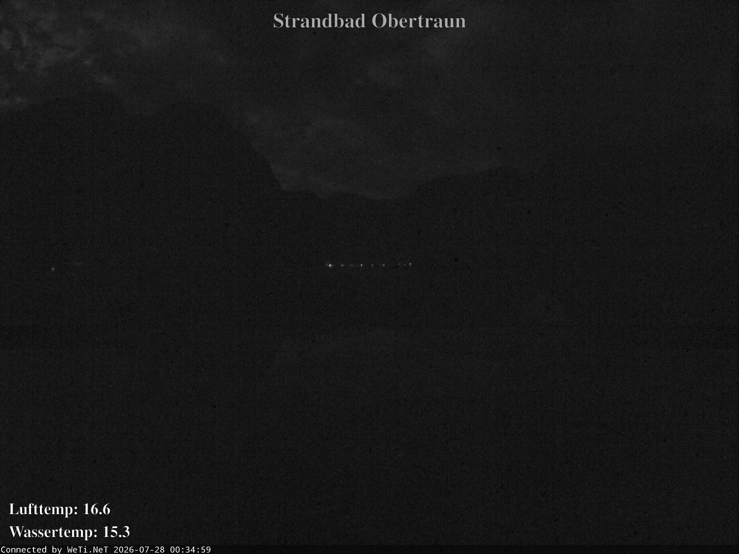 Archiv Foto Webcam Hallstätter See: Strandbad Obertraun