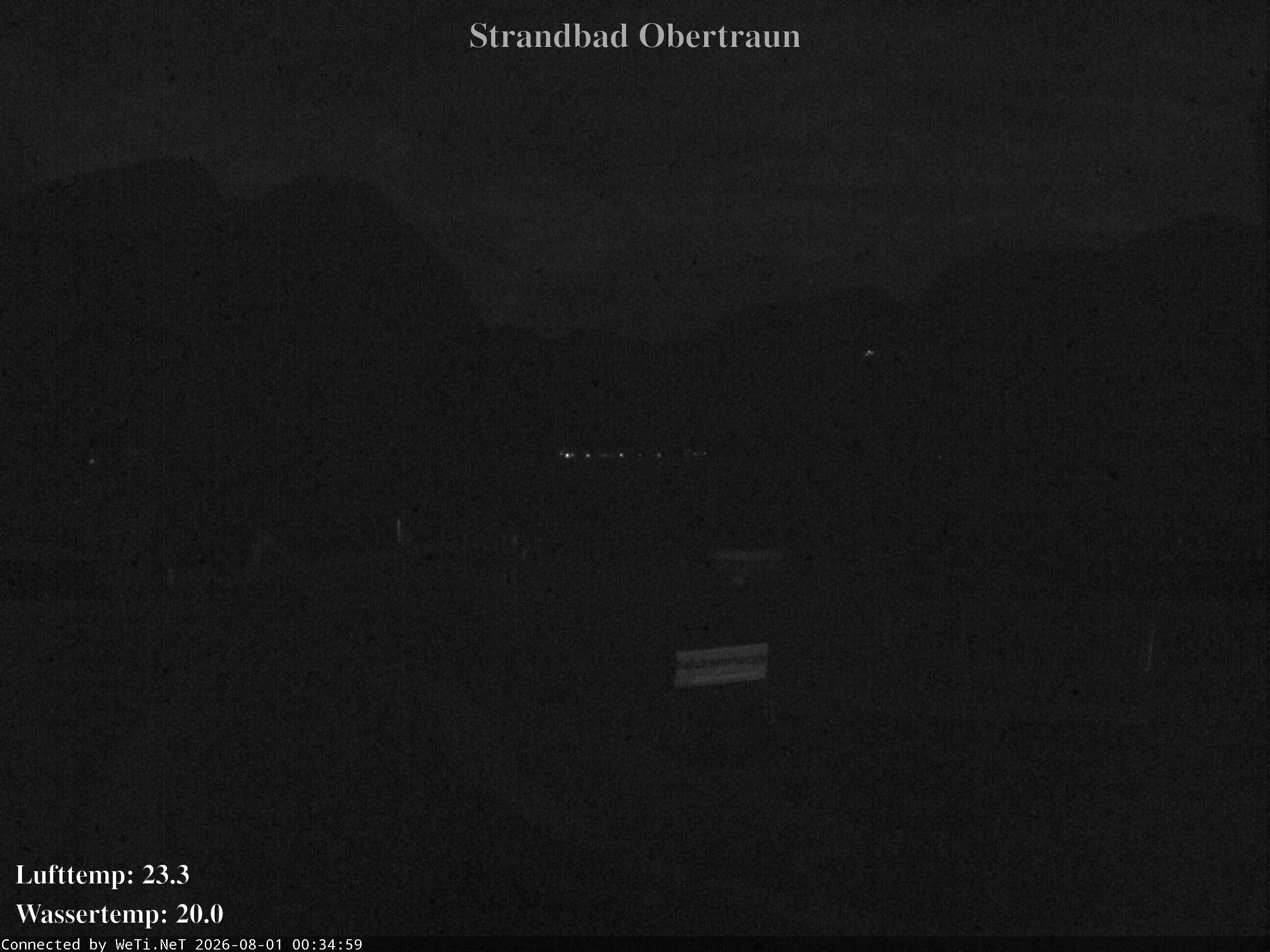 Archiv Foto Webcam Hallstätter See: Strandbad Obertraun