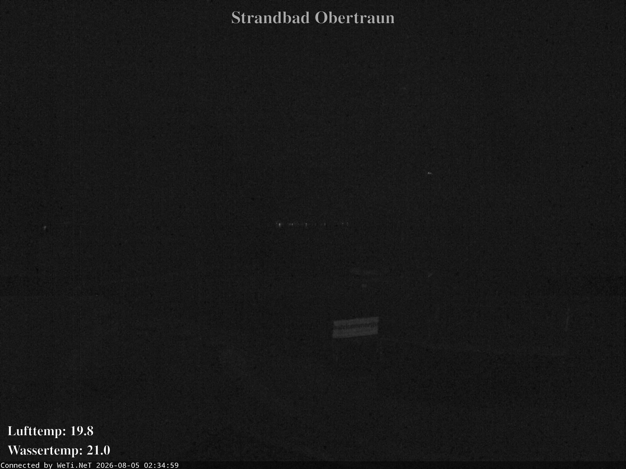 Archiv Foto Webcam Hallstätter See: Strandbad Obertraun