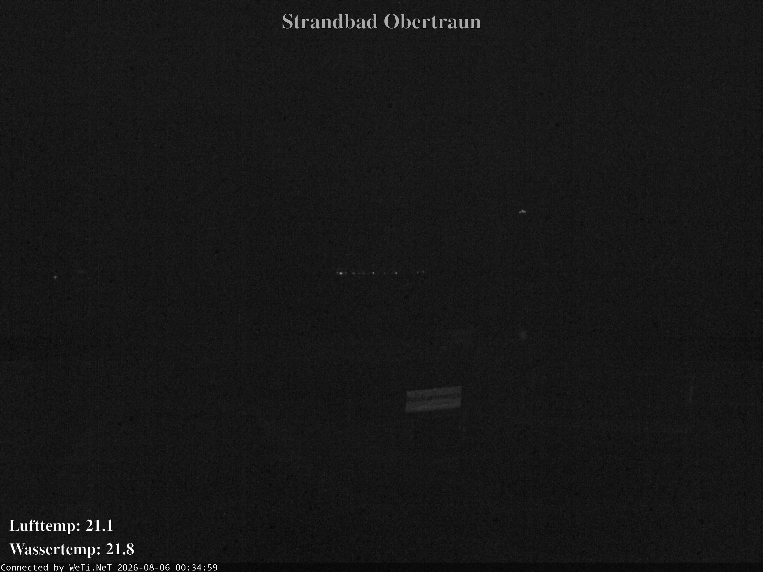 Archiv Foto Webcam Hallstätter See: Strandbad Obertraun