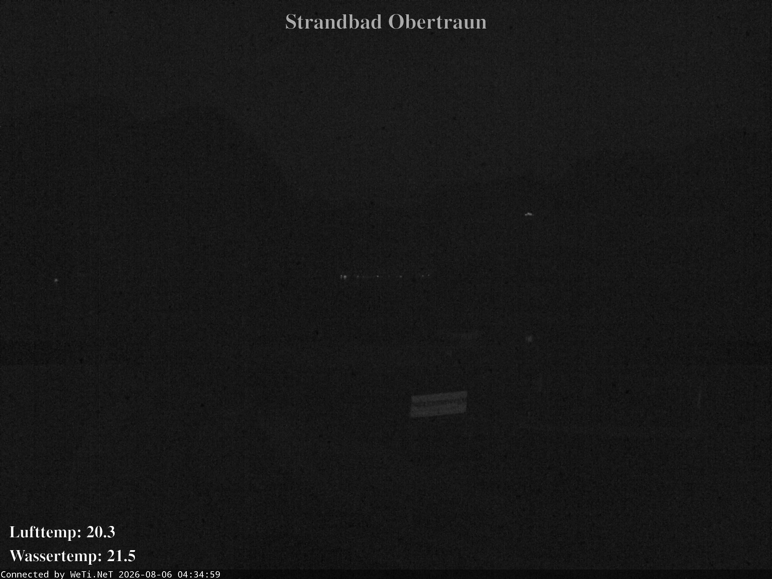 Archiv Foto Webcam Hallstätter See: Strandbad Obertraun