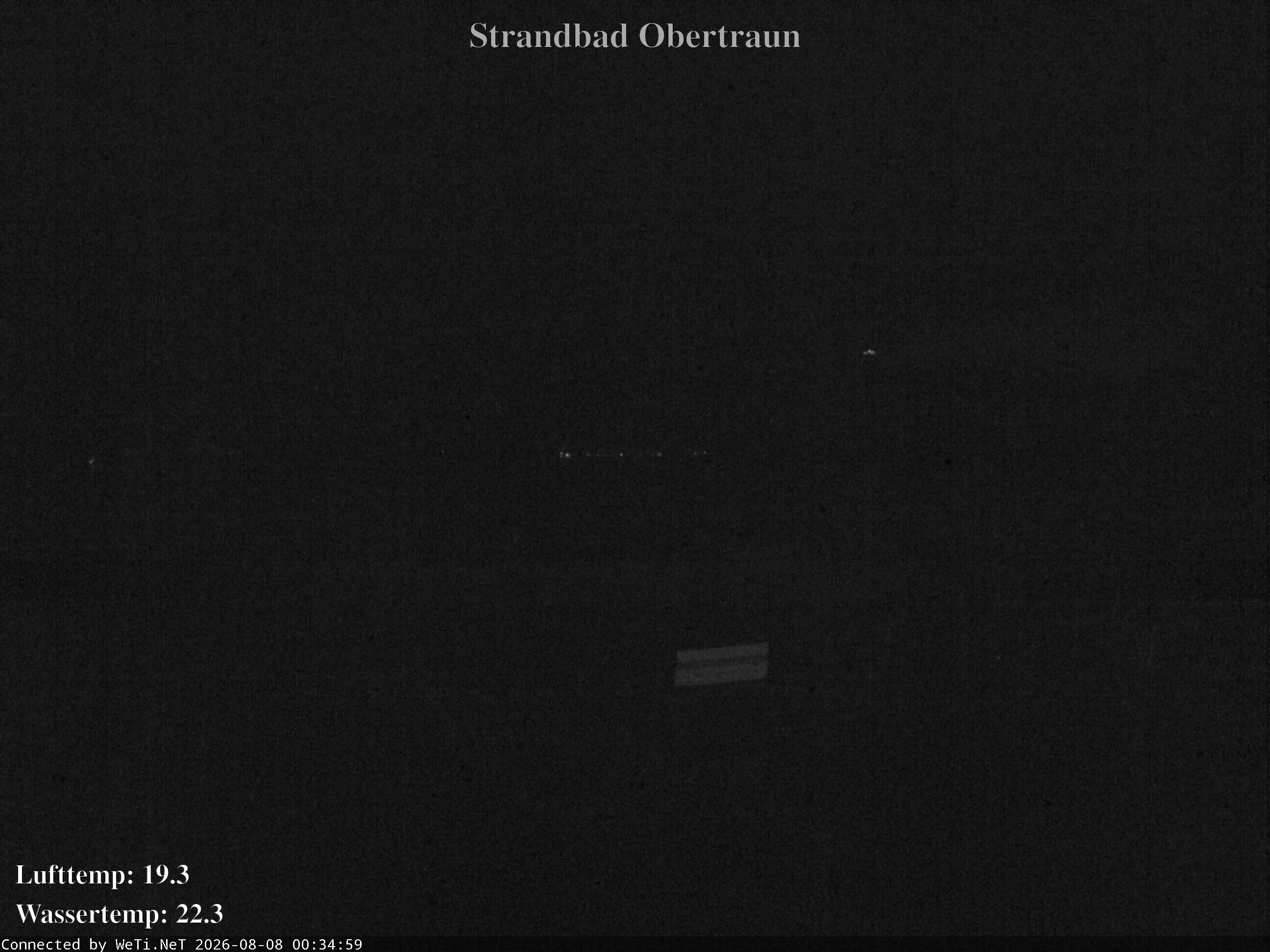 Archiv Foto Webcam Hallstätter See: Strandbad Obertraun
