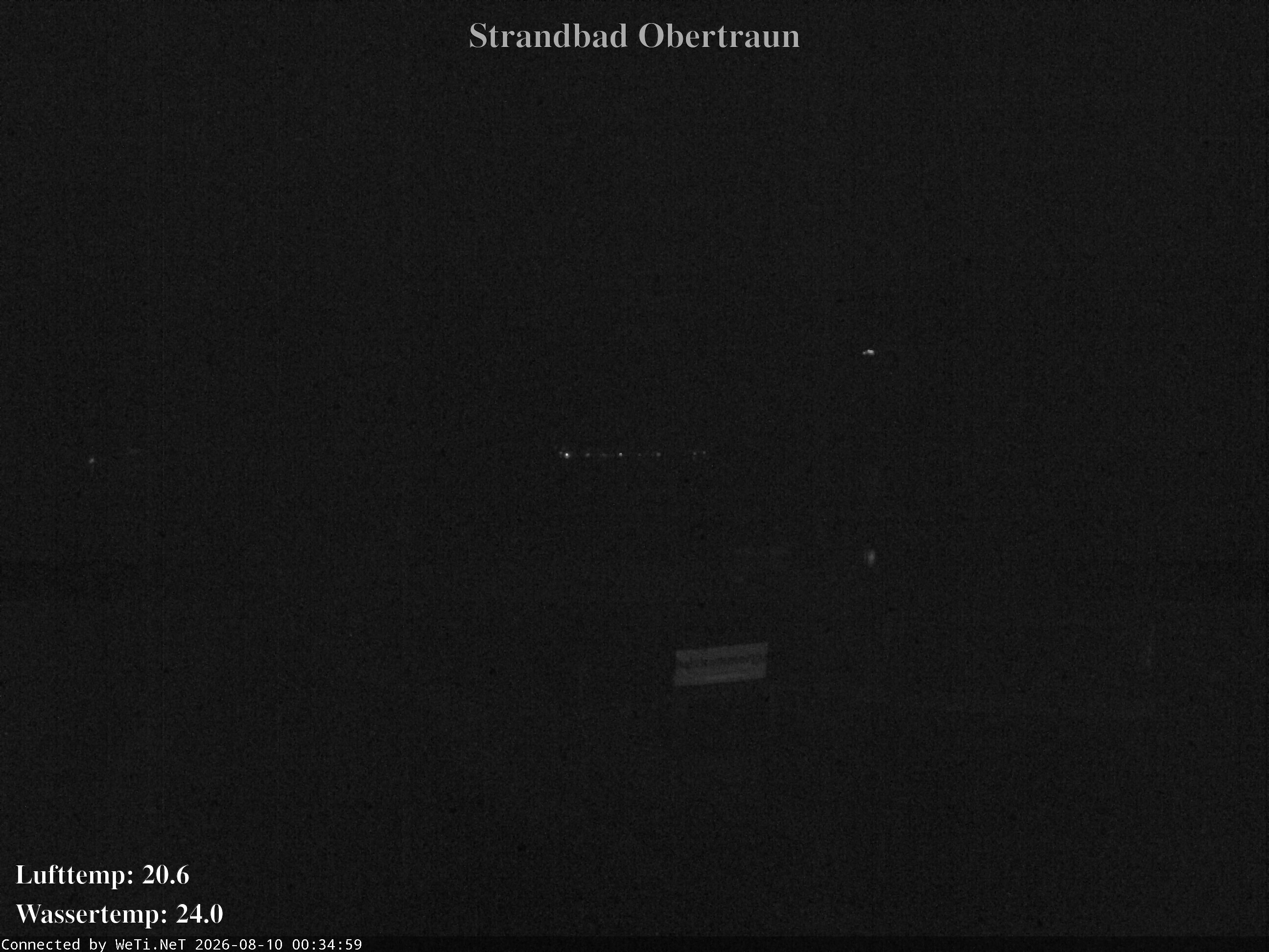 Archiv Foto Webcam Hallstätter See: Strandbad Obertraun