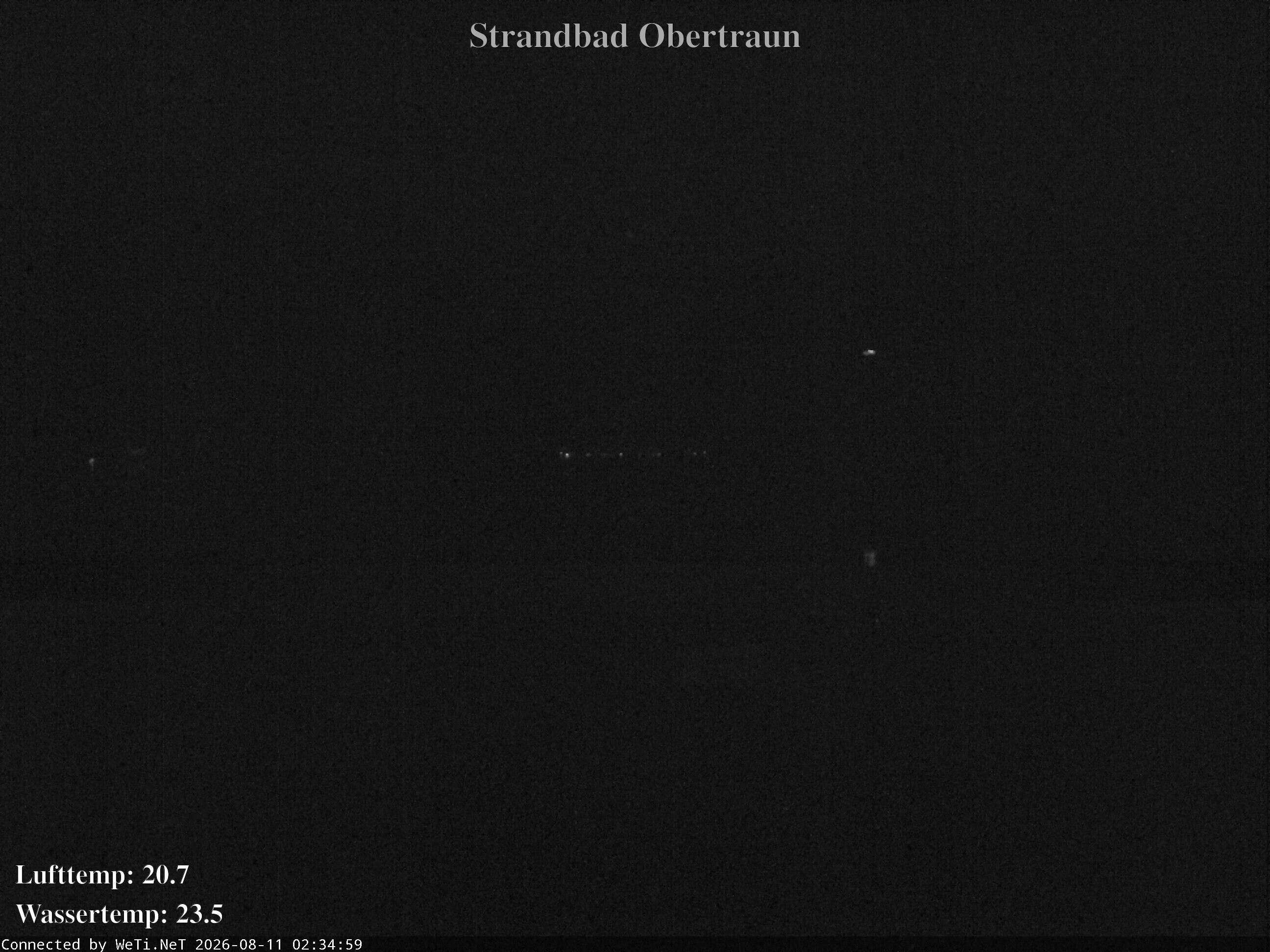 Archiv Foto Webcam Hallstätter See: Strandbad Obertraun