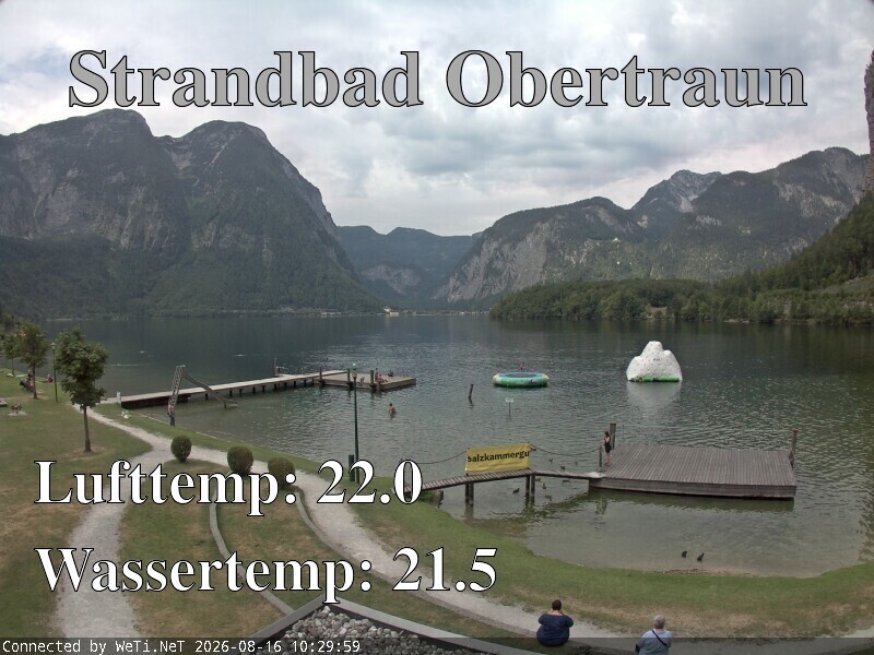 Archived image Webcam Obertraun Lido