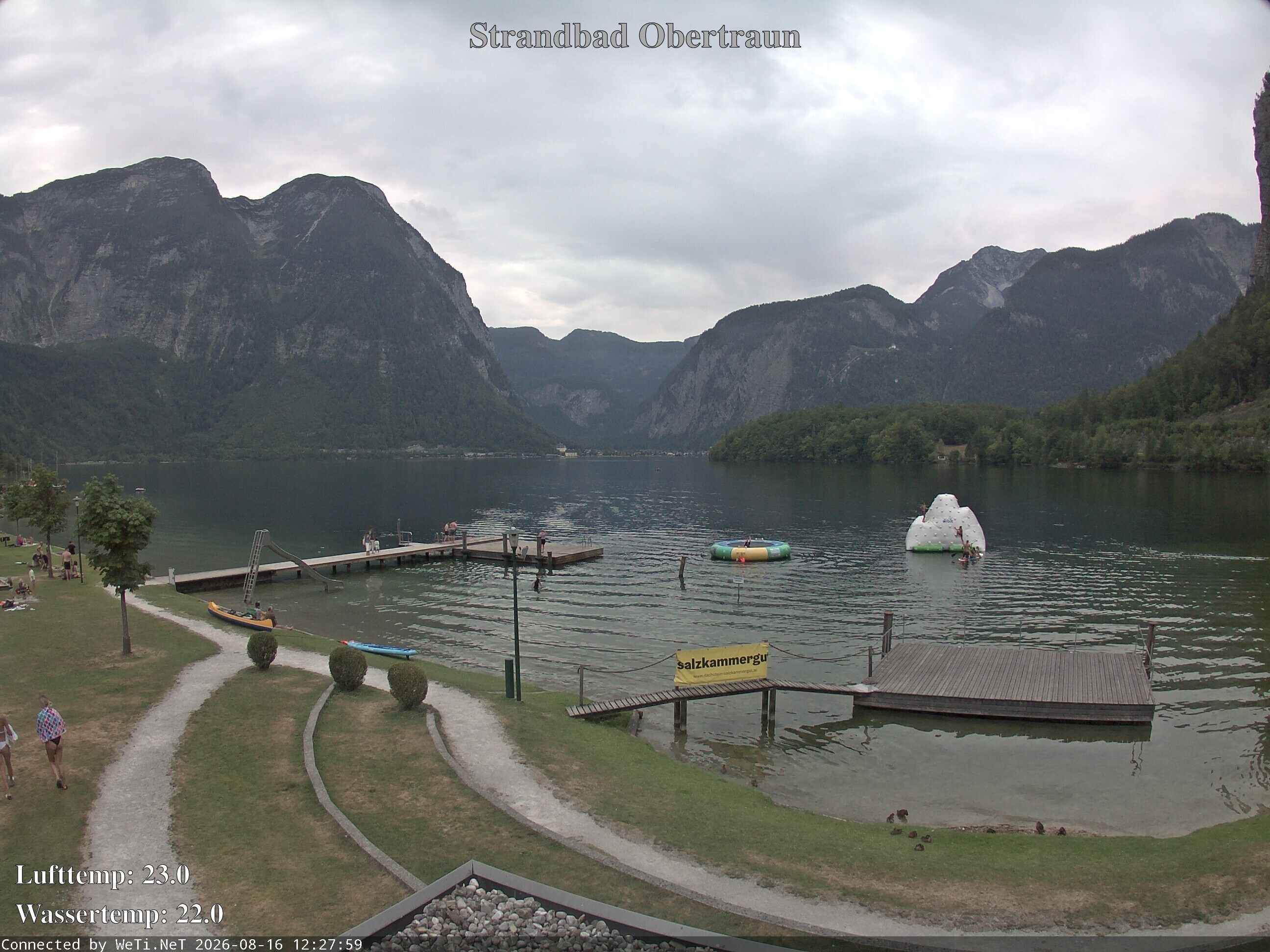 Archived image Webcam Obertraun Lido