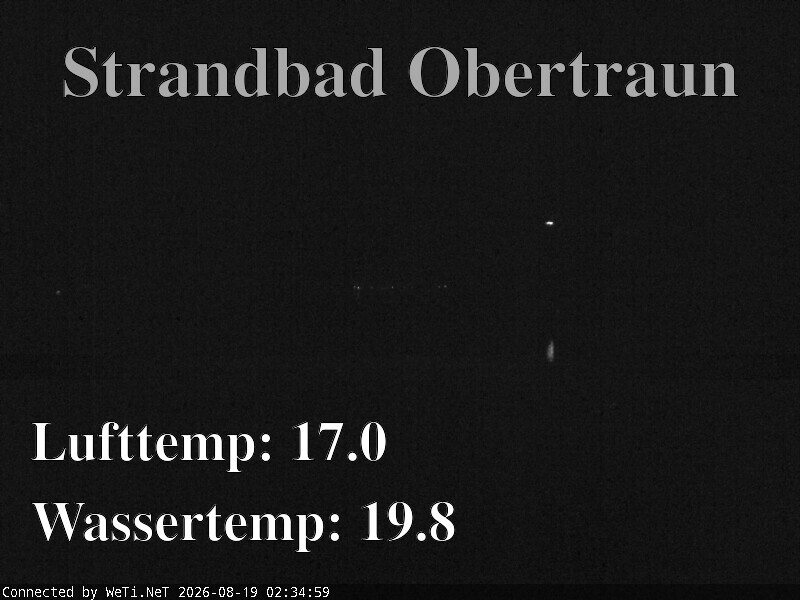 Archiv Foto Webcam Hallstätter See: Strandbad Obertraun