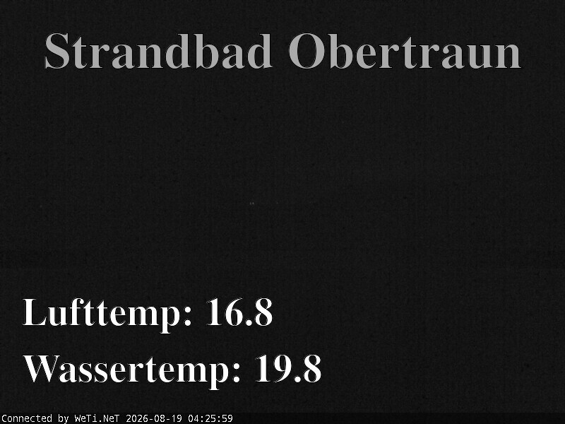 Archiv Foto Webcam Hallstätter See: Strandbad Obertraun