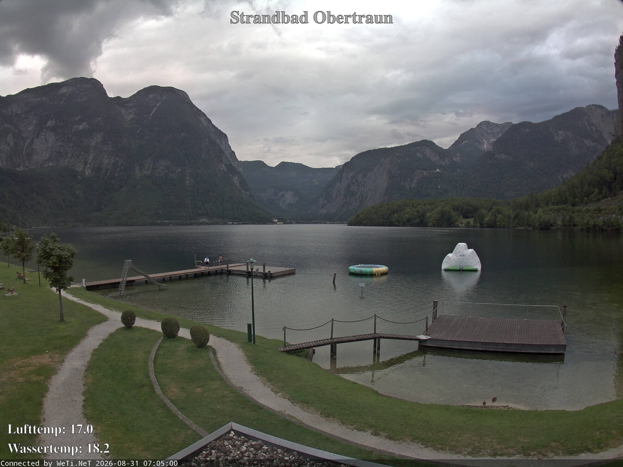 Archived image Webcam Obertraun Lido