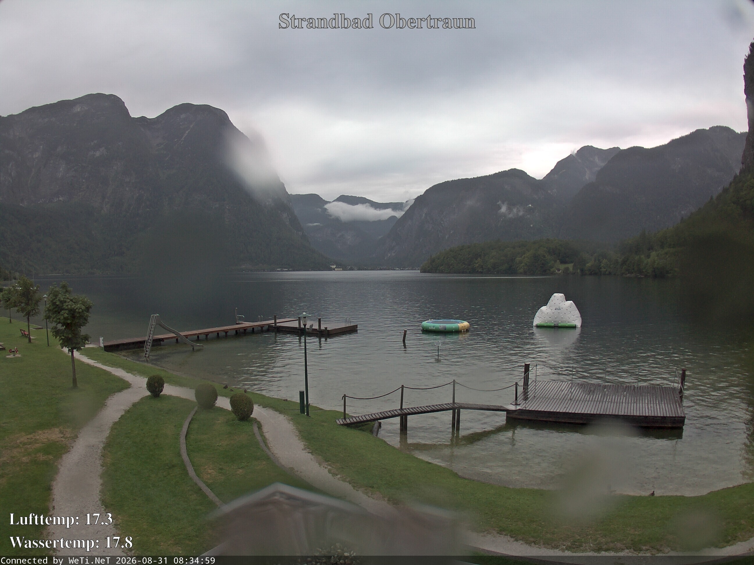 Archived image Webcam Obertraun Lido