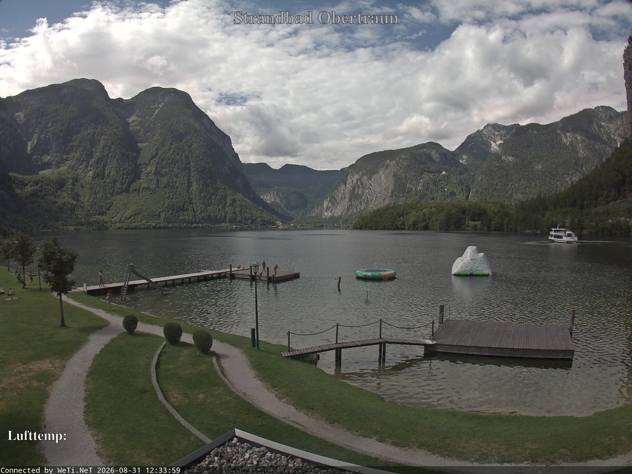 Archived image Webcam Obertraun Lido