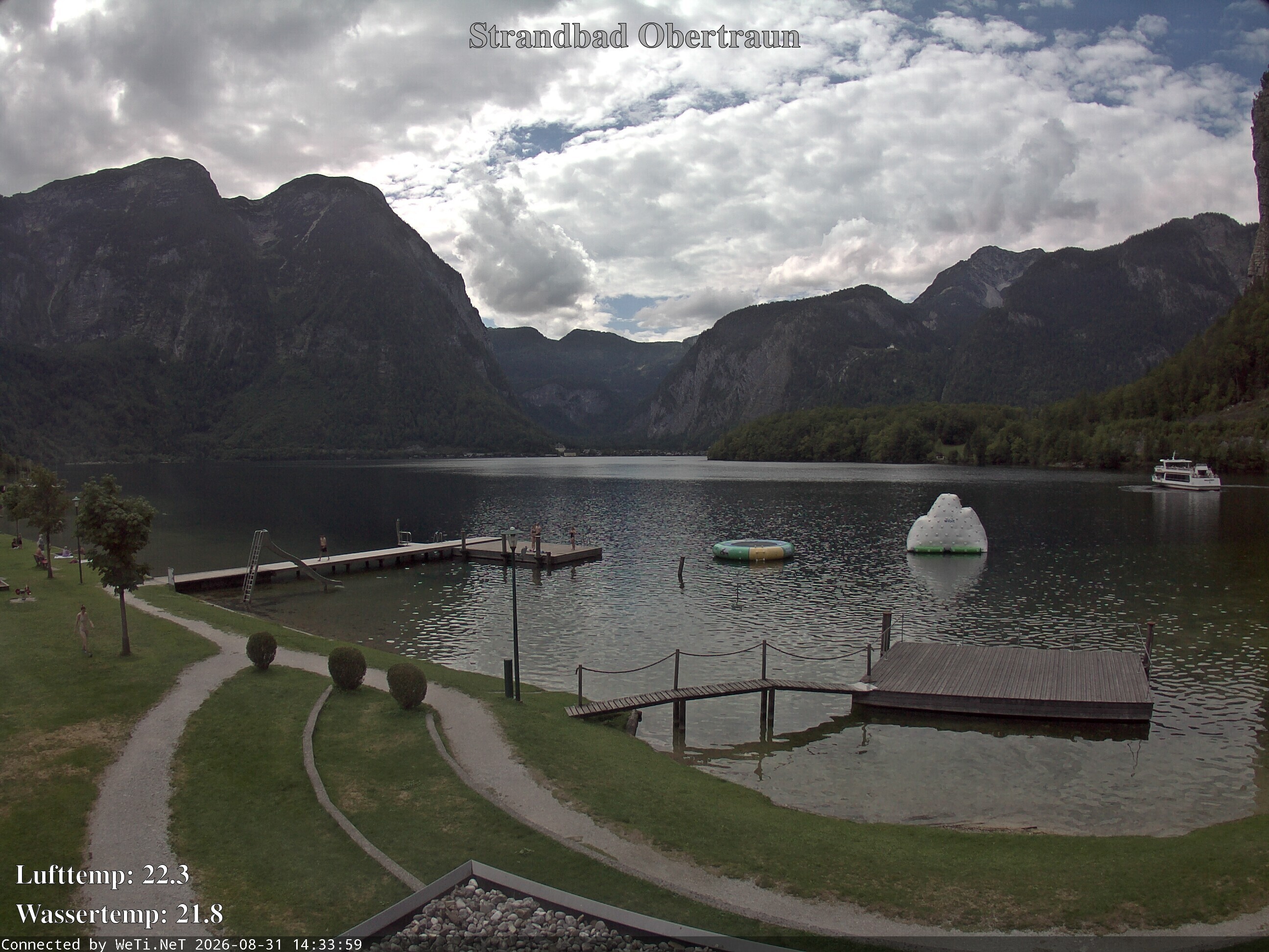 Archived image Webcam Obertraun Lido
