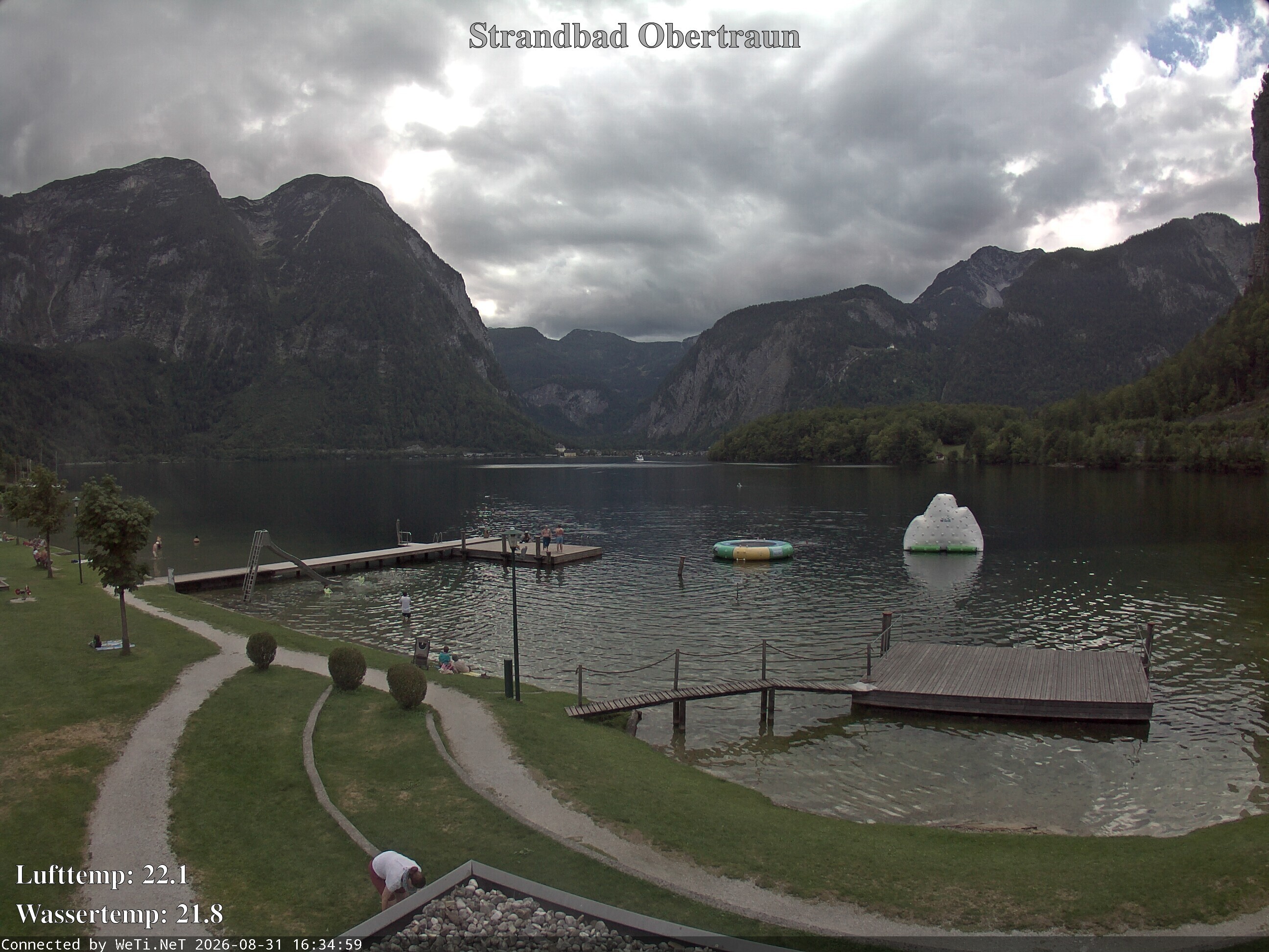 Archived image Webcam Obertraun Lido