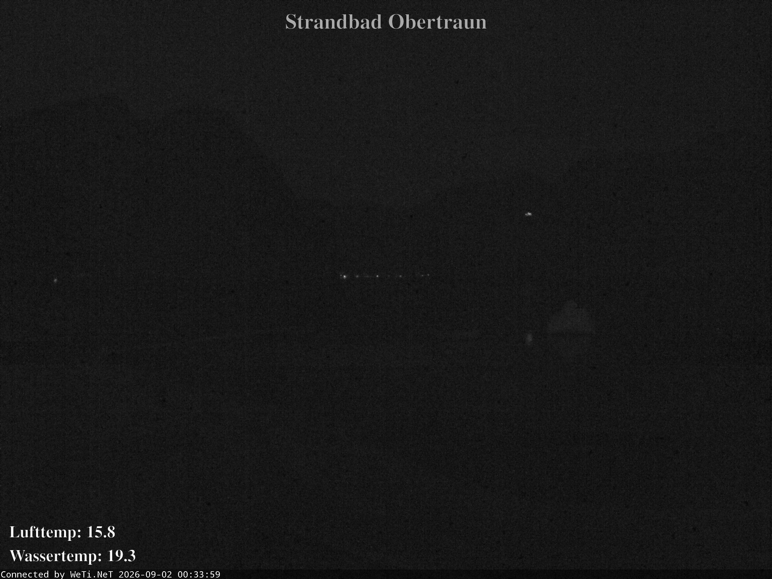 Archiv Foto Webcam Hallstätter See: Strandbad Obertraun
