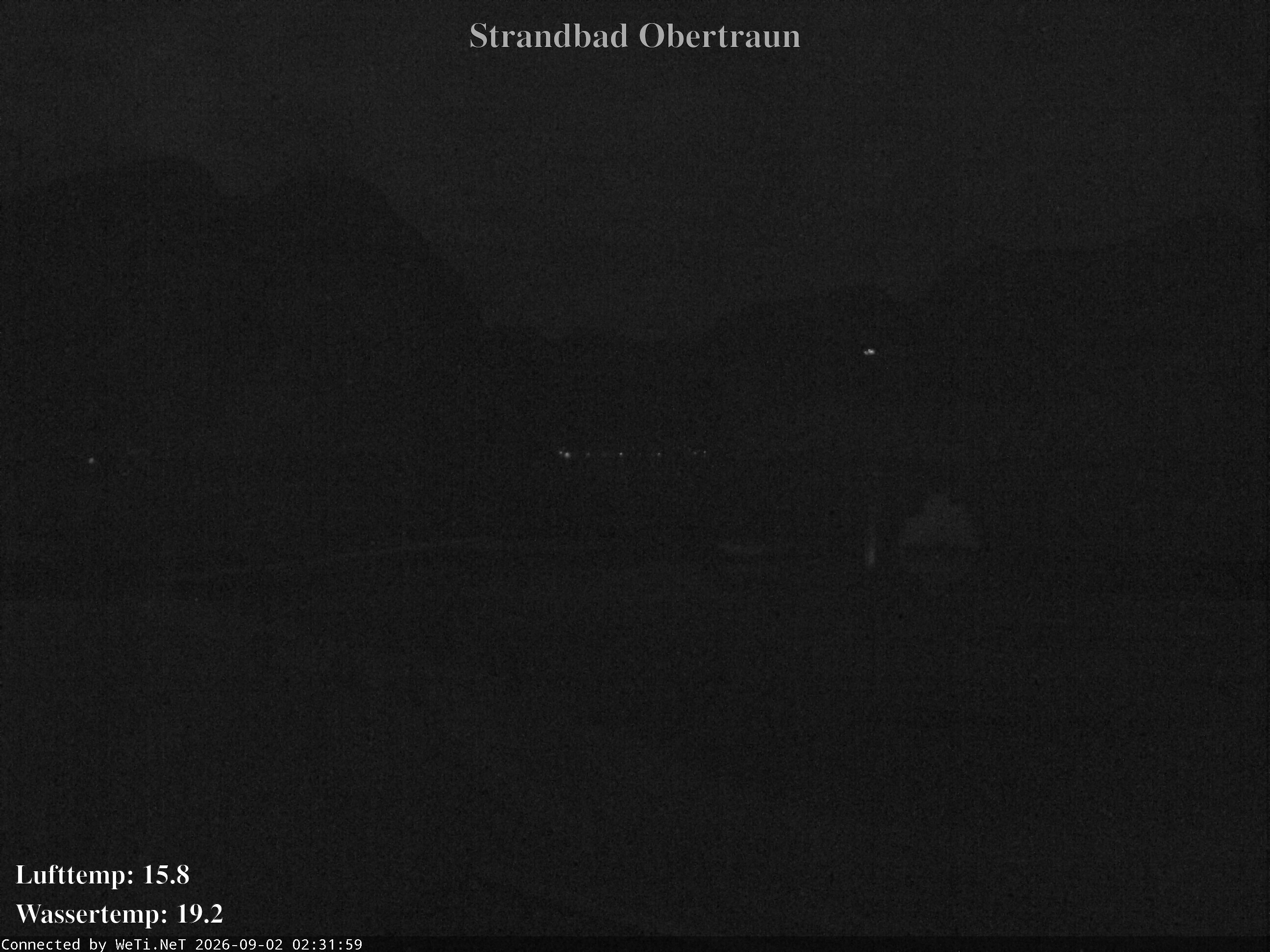 Archiv Foto Webcam Hallstätter See: Strandbad Obertraun