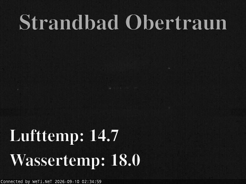 Archiv Foto Webcam Hallstätter See: Strandbad Obertraun