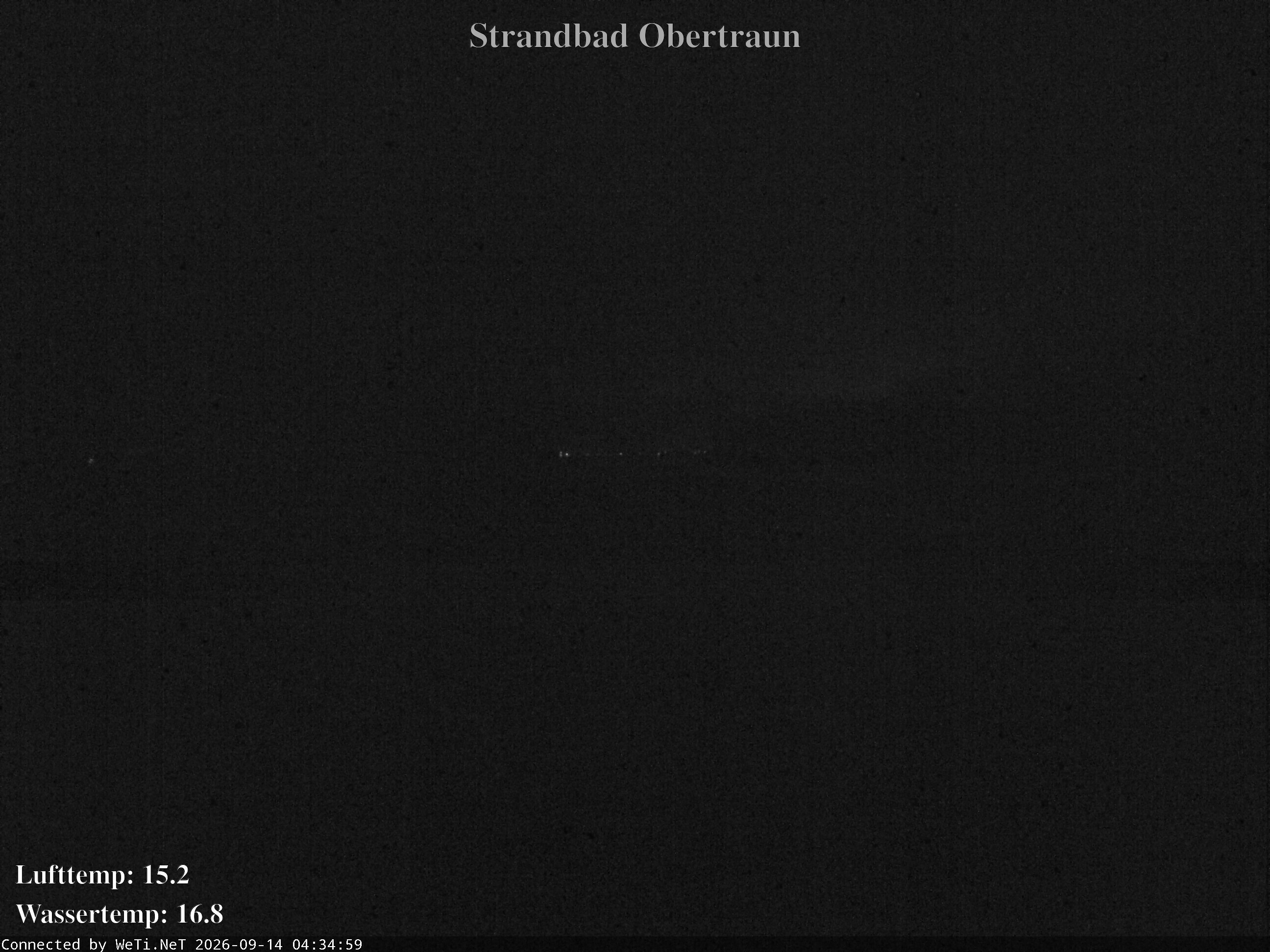 Archiv Foto Webcam Hallstätter See: Strandbad Obertraun