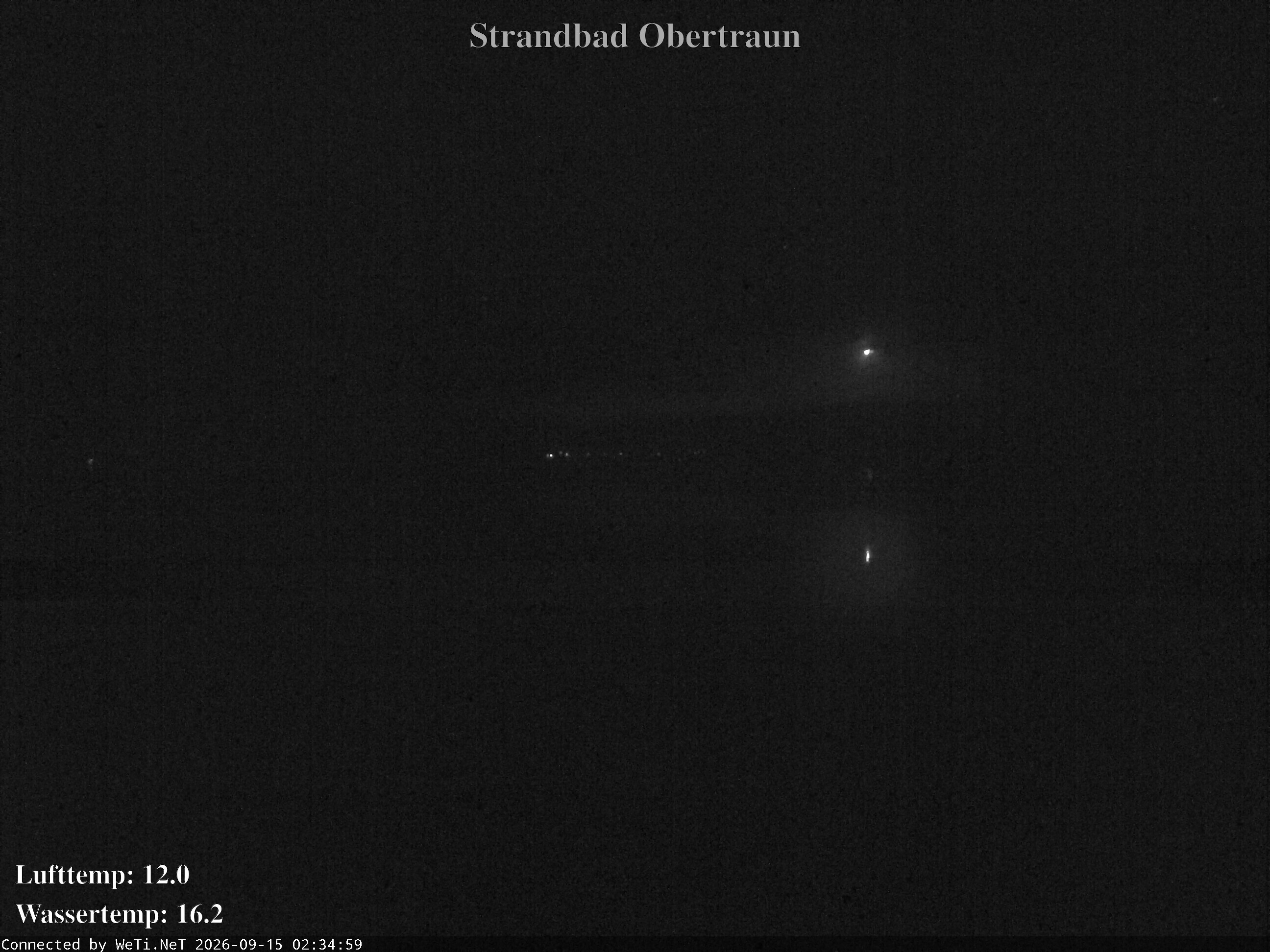 Archiv Foto Webcam Hallstätter See: Strandbad Obertraun