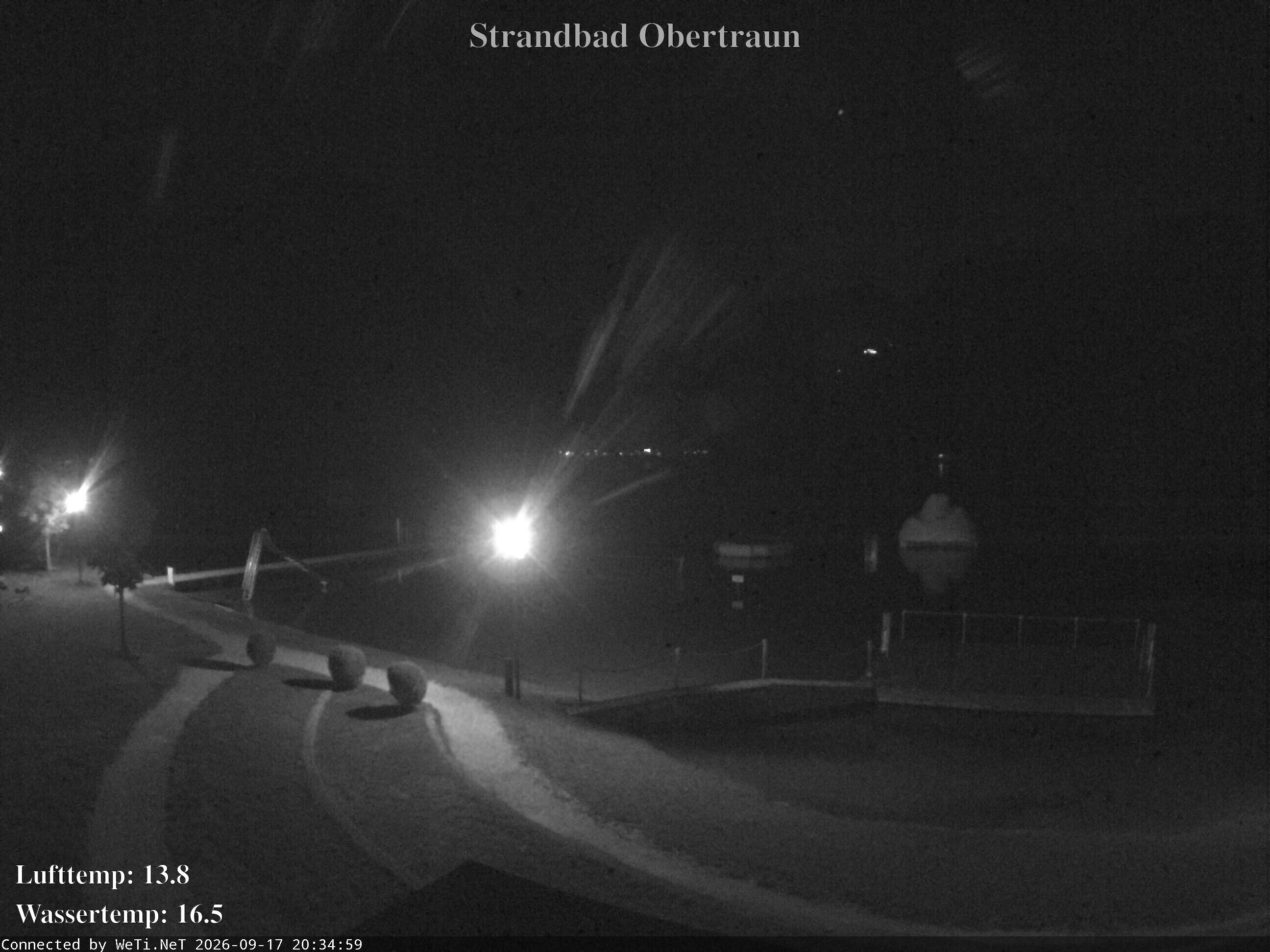 Archiv Foto Webcam Hallstätter See: Strandbad Obertraun