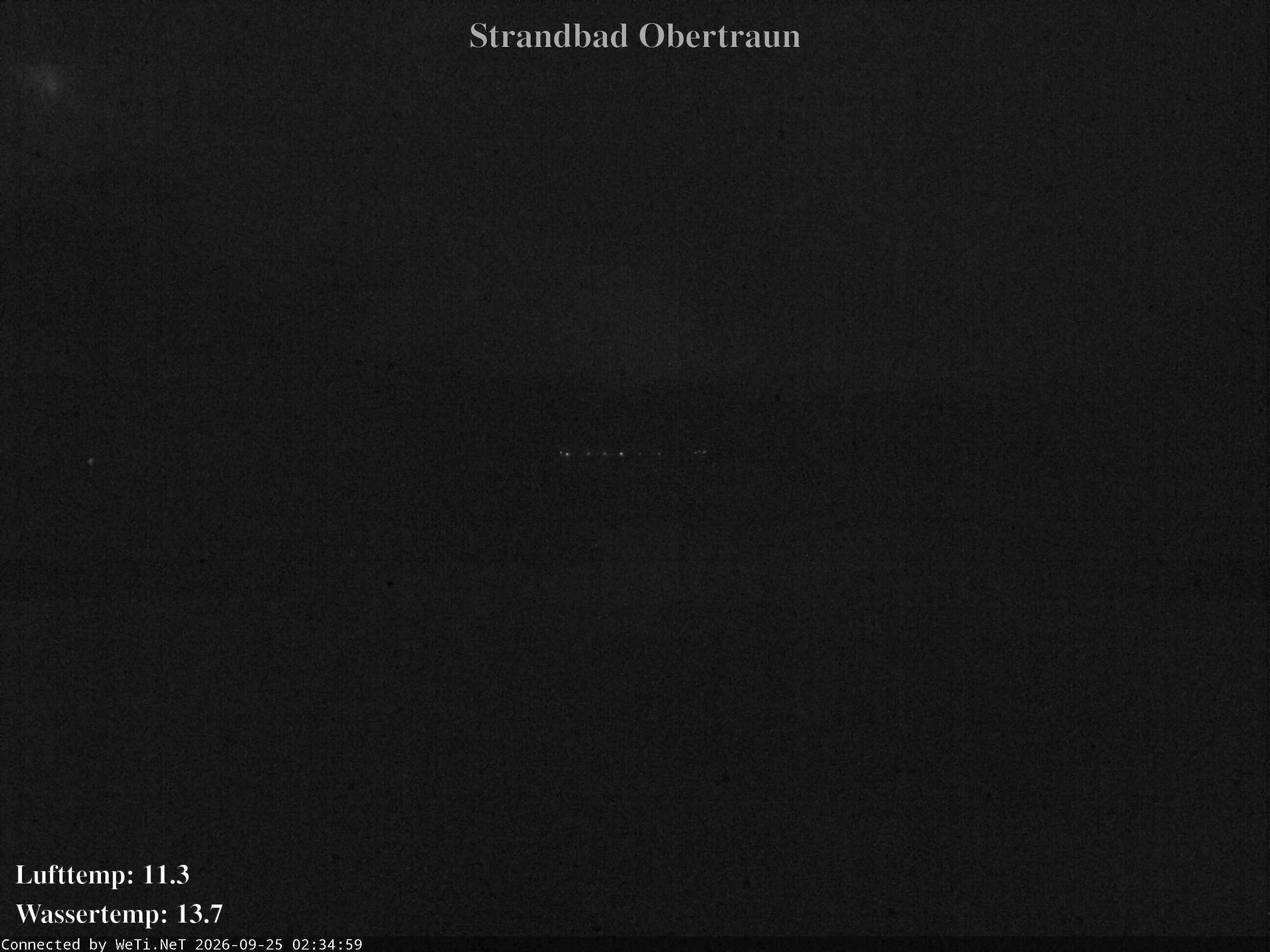 Archiv Foto Webcam Hallstätter See: Strandbad Obertraun