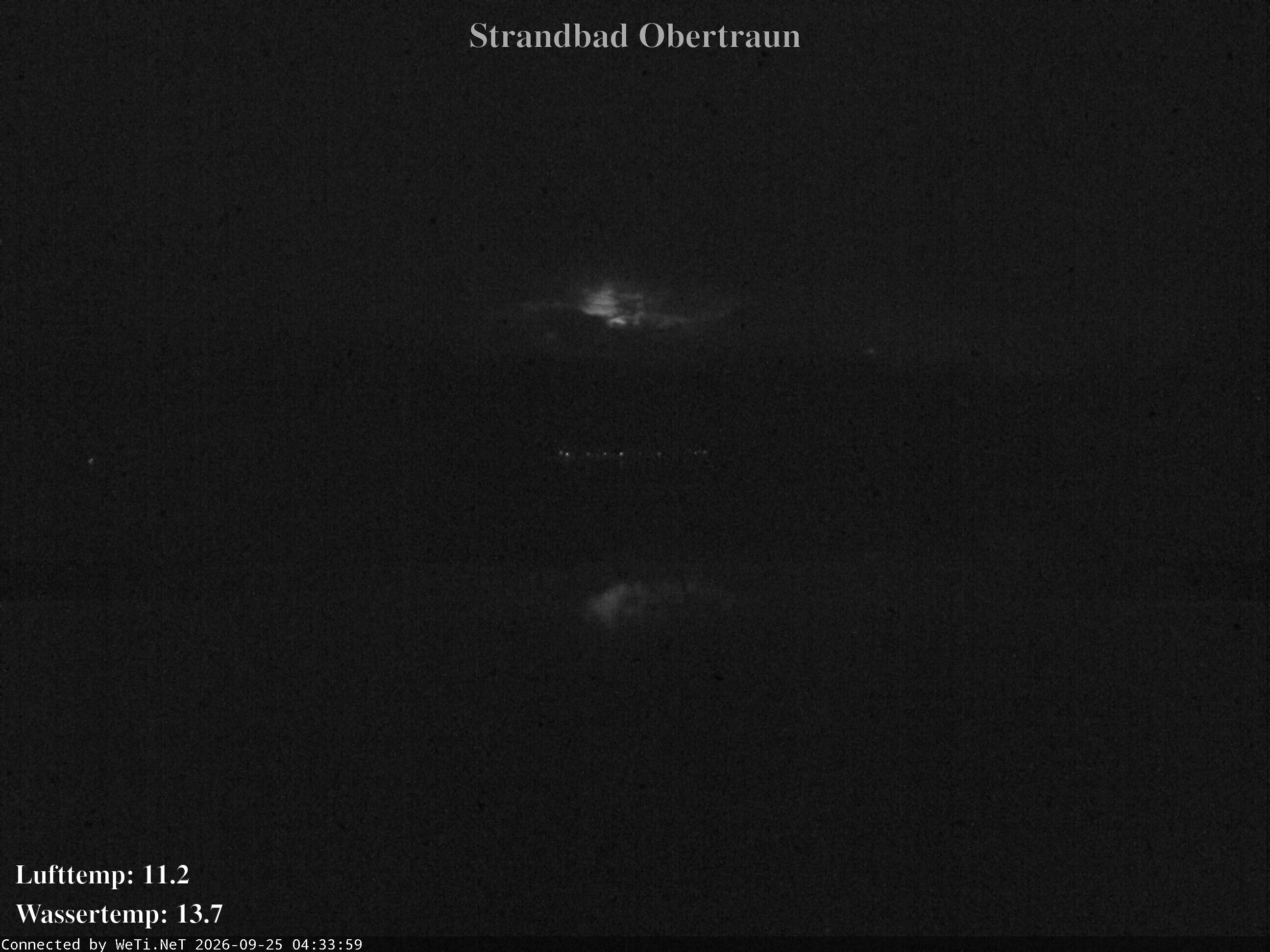Archiv Foto Webcam Hallstätter See: Strandbad Obertraun