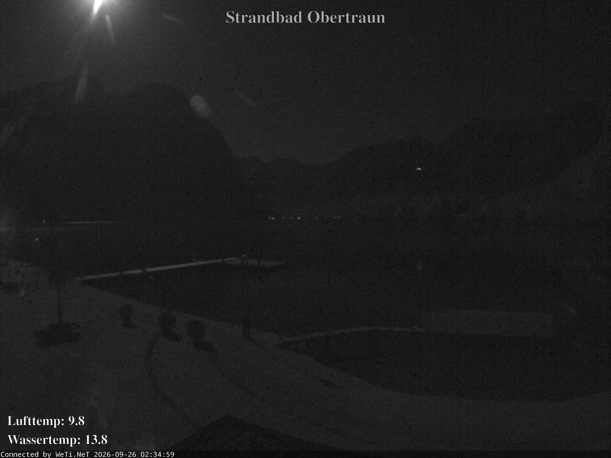 Archiv Foto Webcam Hallstätter See: Strandbad Obertraun