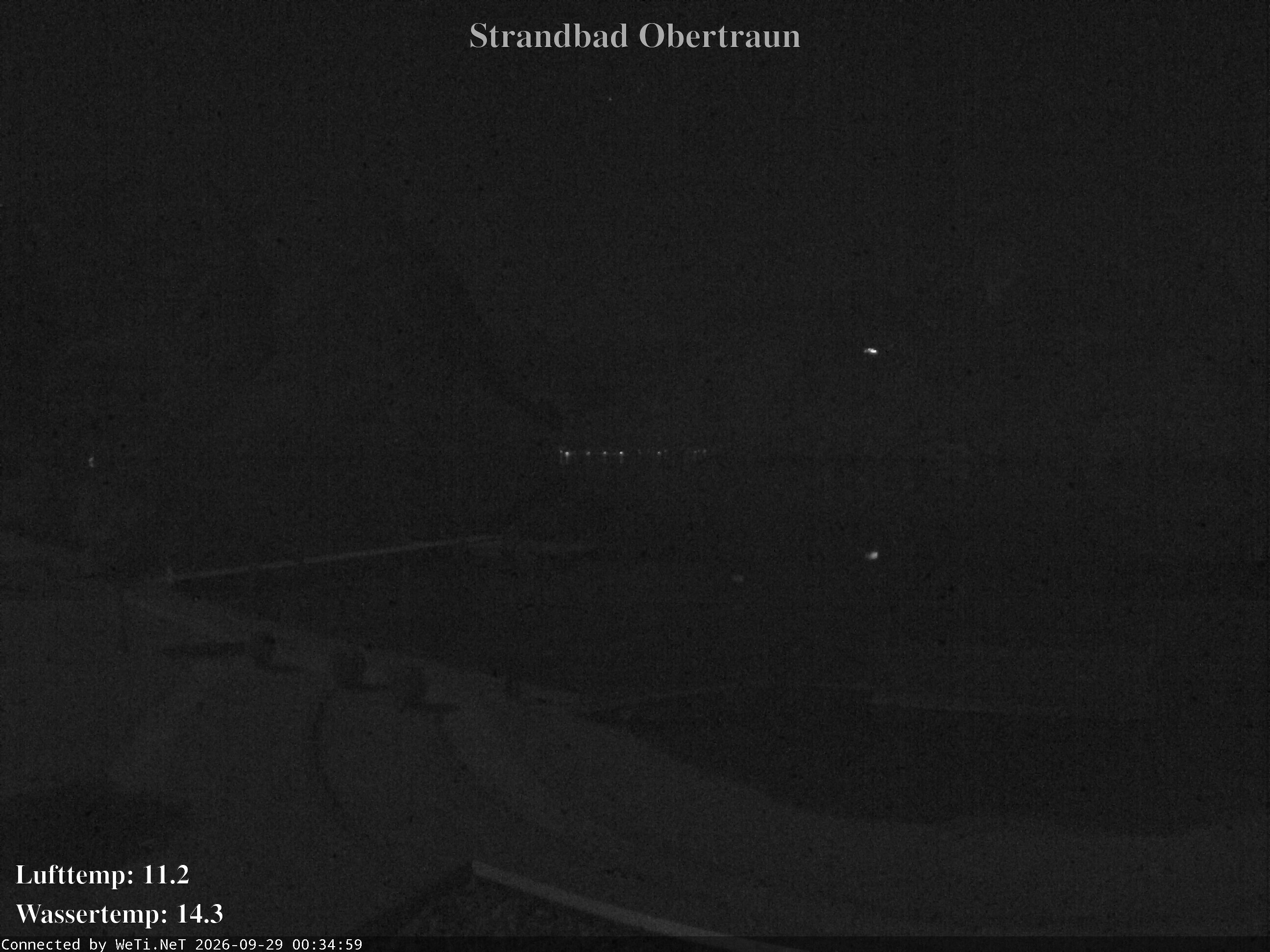 Archiv Foto Webcam Hallstätter See: Strandbad Obertraun