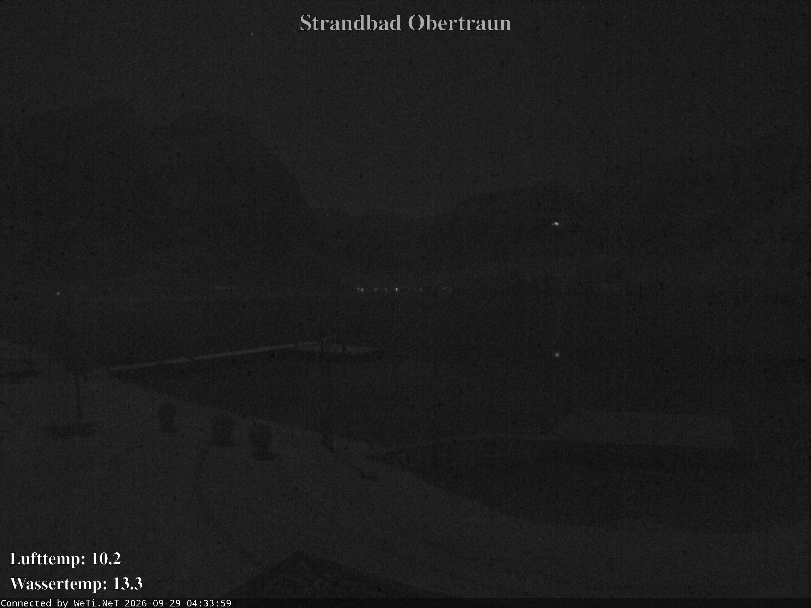 Archiv Foto Webcam Hallstätter See: Strandbad Obertraun