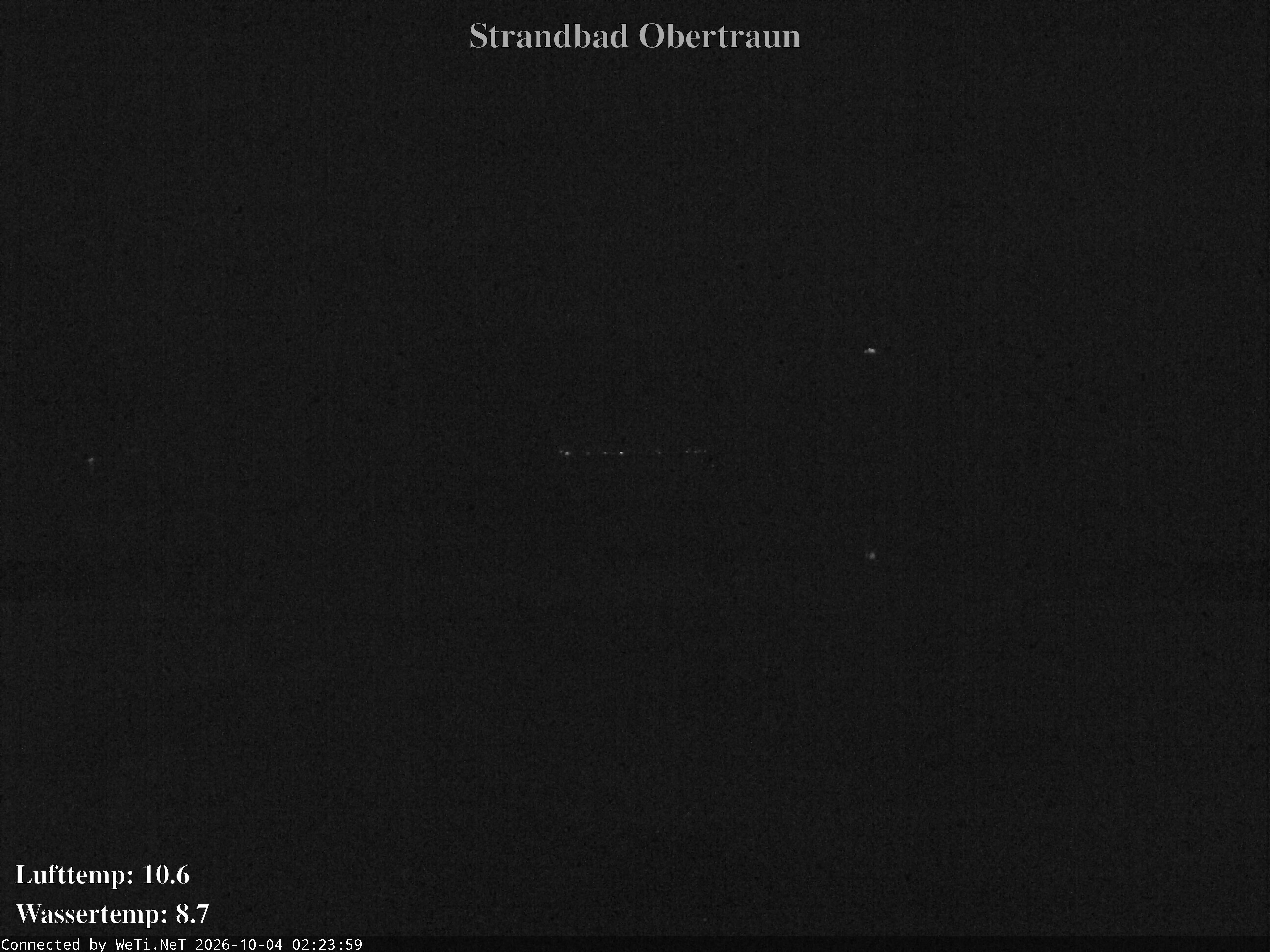 Archiv Foto Webcam Hallstätter See: Strandbad Obertraun
