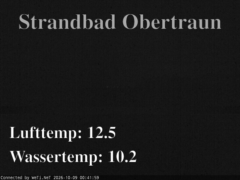 Archiv Foto Webcam Hallstätter See: Strandbad Obertraun