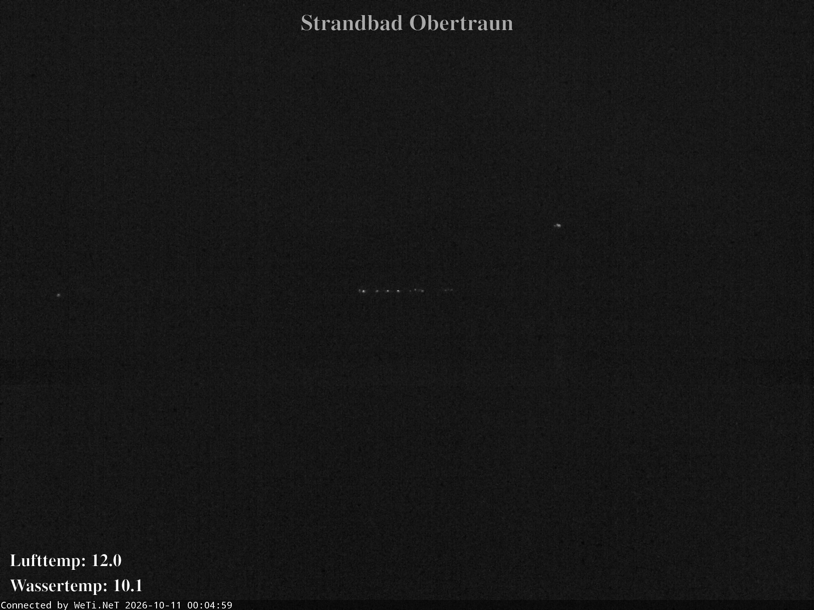 Archiv Foto Webcam Hallstätter See: Strandbad Obertraun