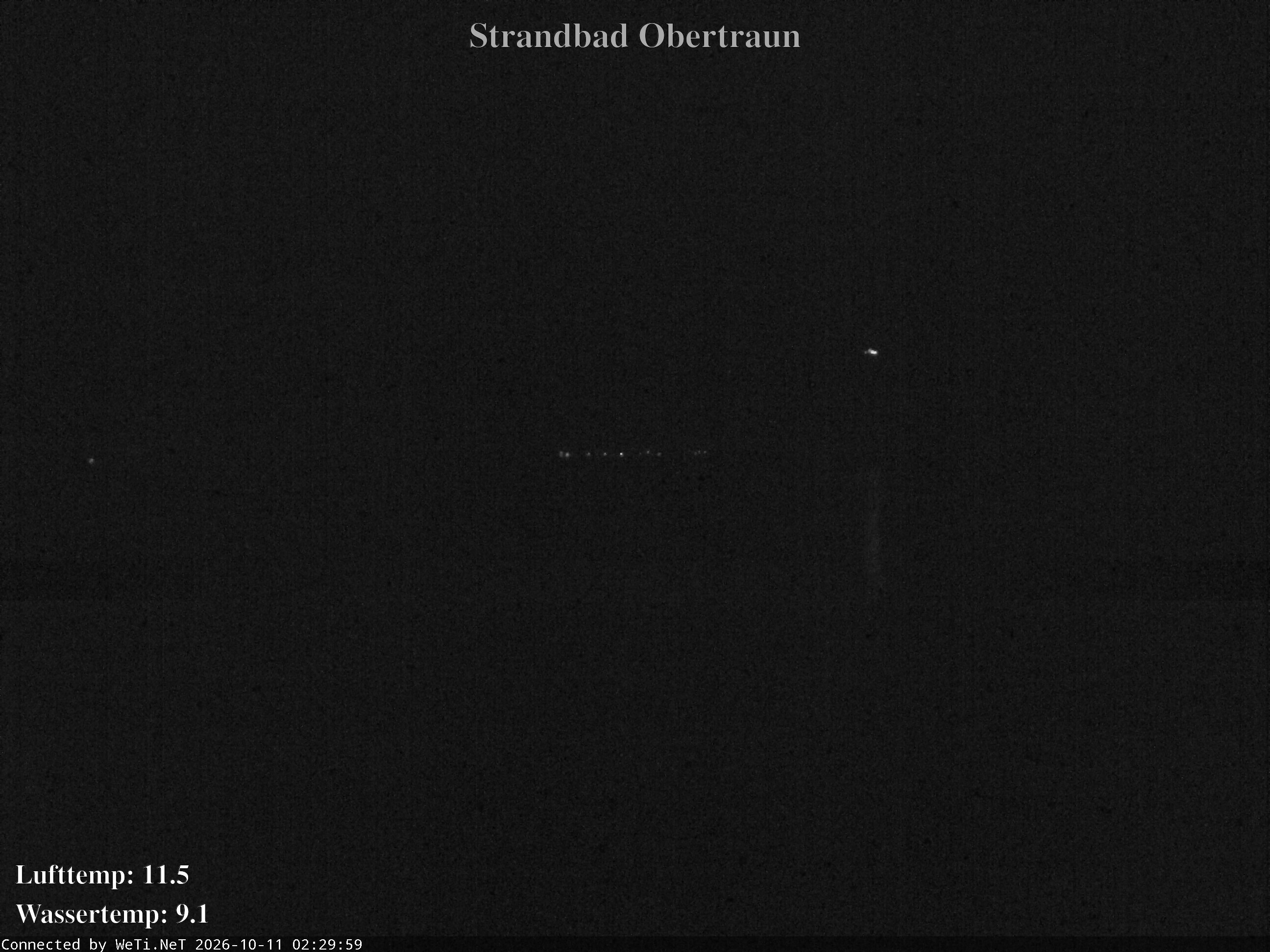 Archiv Foto Webcam Hallstätter See: Strandbad Obertraun