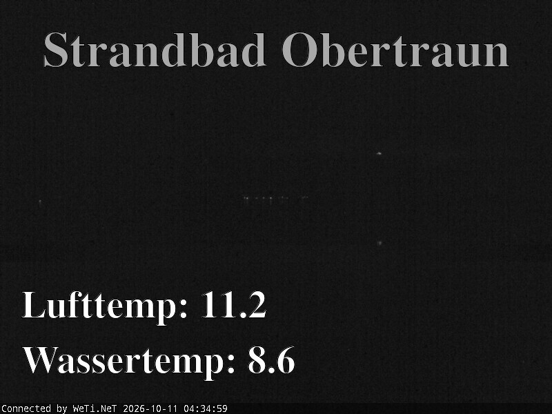 Archiv Foto Webcam Hallstätter See: Strandbad Obertraun