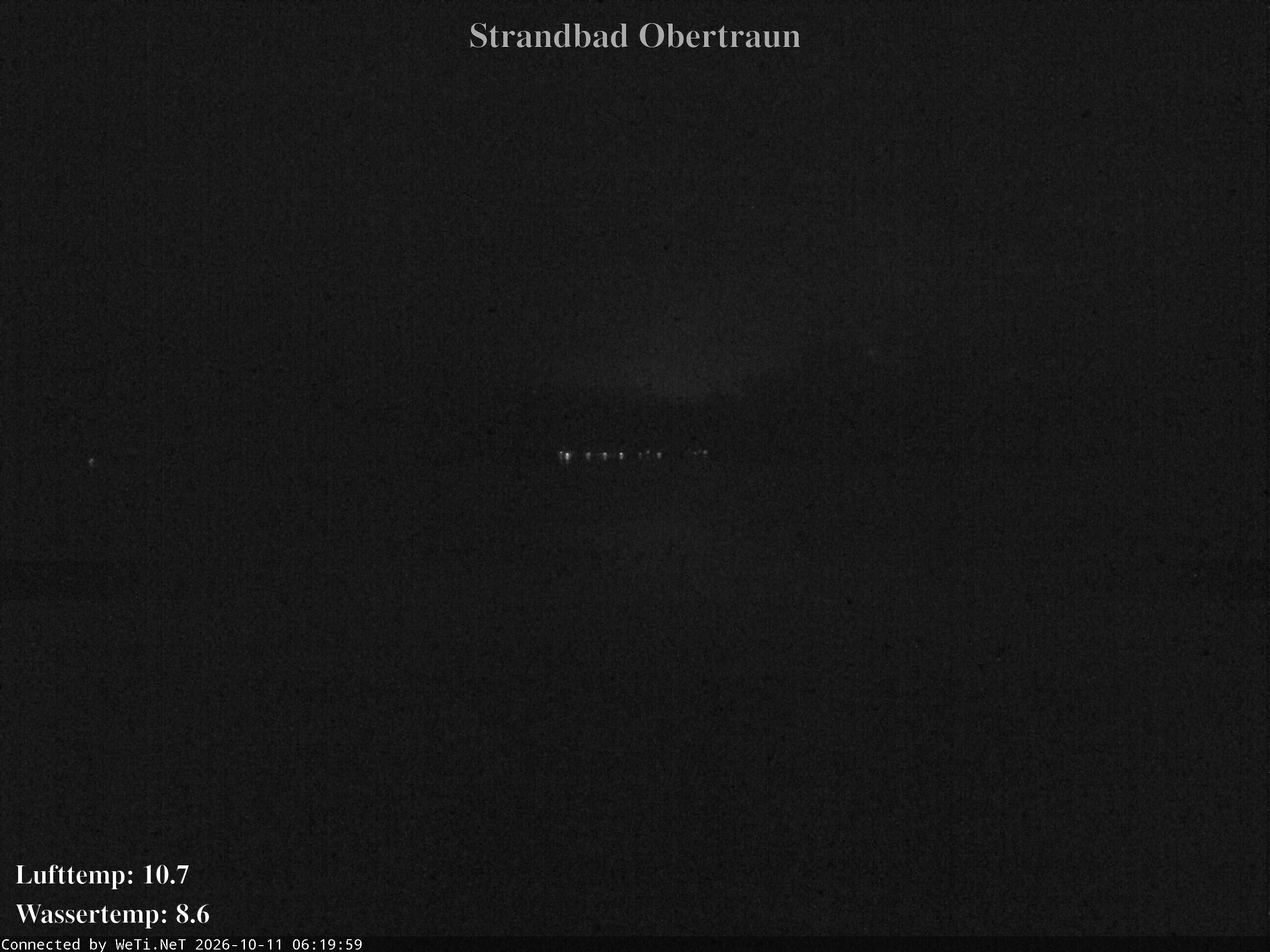 Archiv Foto Webcam Hallstätter See: Strandbad Obertraun