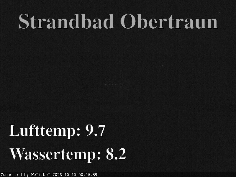 Archiv Foto Webcam Hallstätter See: Strandbad Obertraun