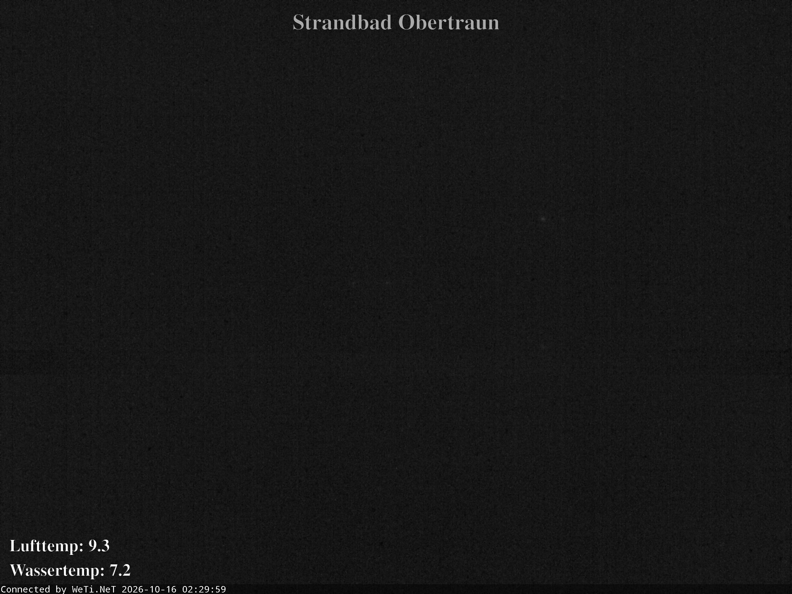 Archiv Foto Webcam Hallstätter See: Strandbad Obertraun