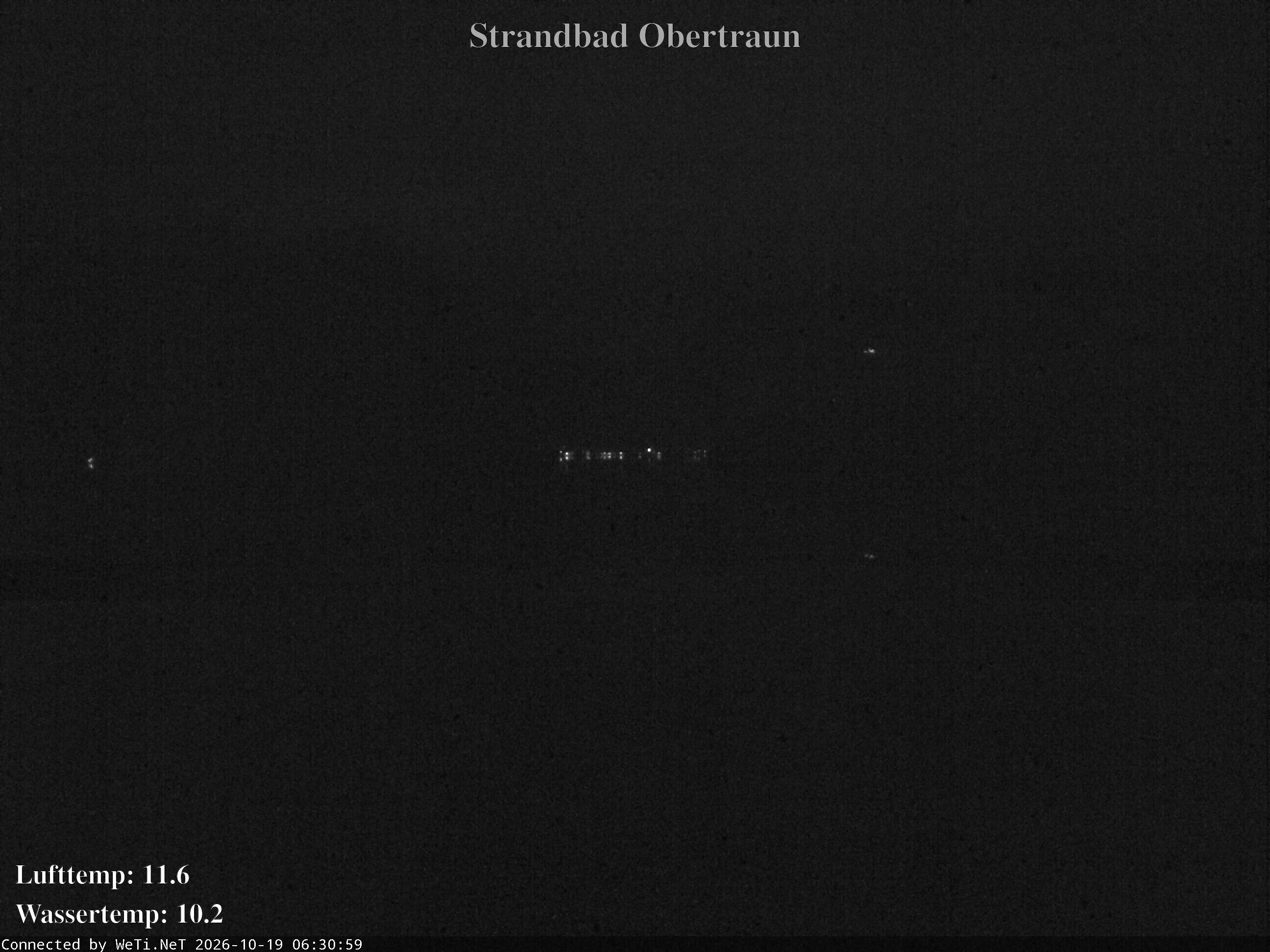 Archiv Foto Webcam Hallstätter See: Strandbad Obertraun