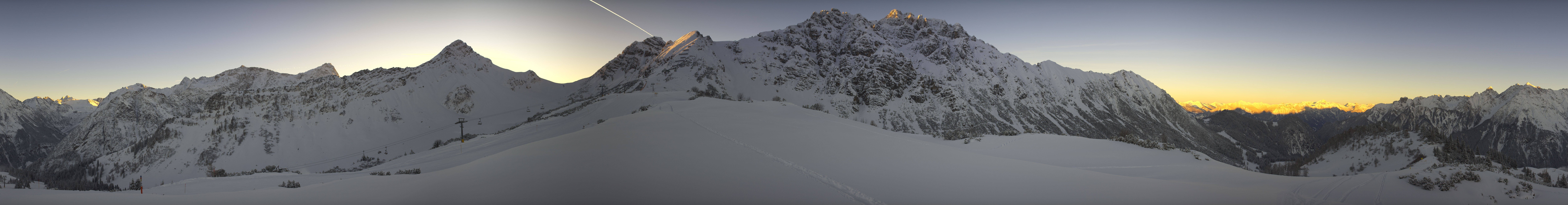 Archiv Foto Webcam Glattjoch Panorama