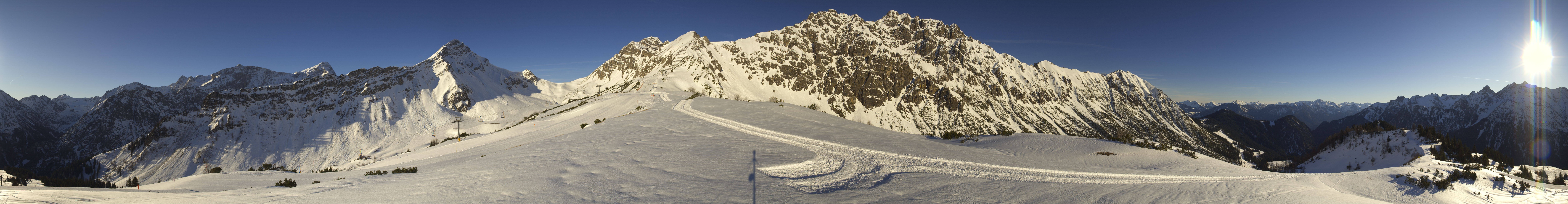 Archived image Webcam Glattjoch Vorarlberg