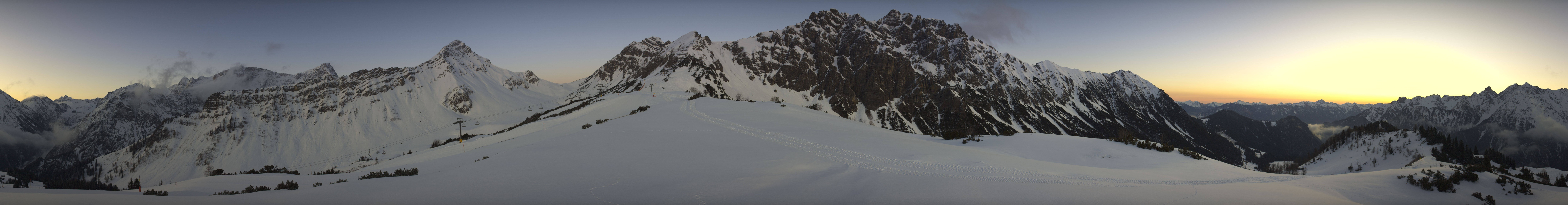 Archiv Foto Webcam Glattjoch Panorama