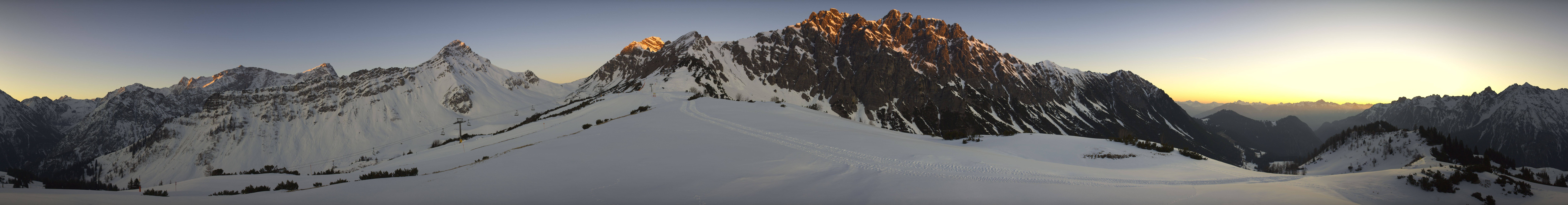 Archived image Webcam Glattjoch Vorarlberg