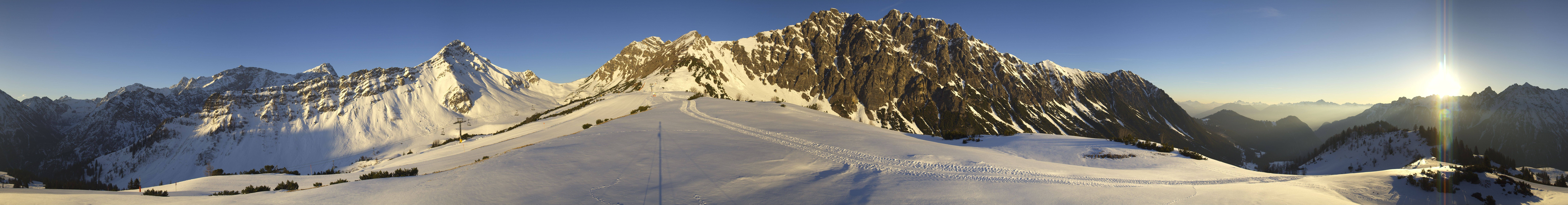 Archived image Webcam Glattjoch Vorarlberg